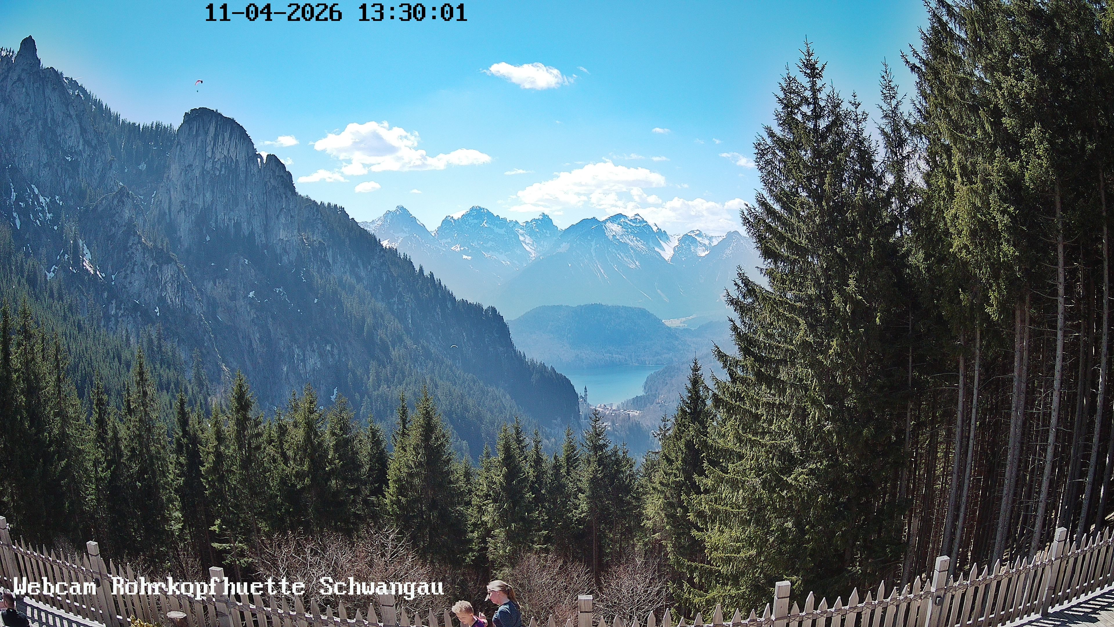 Archived image Webcam Panoramic sight of the Rohrkopfhütte