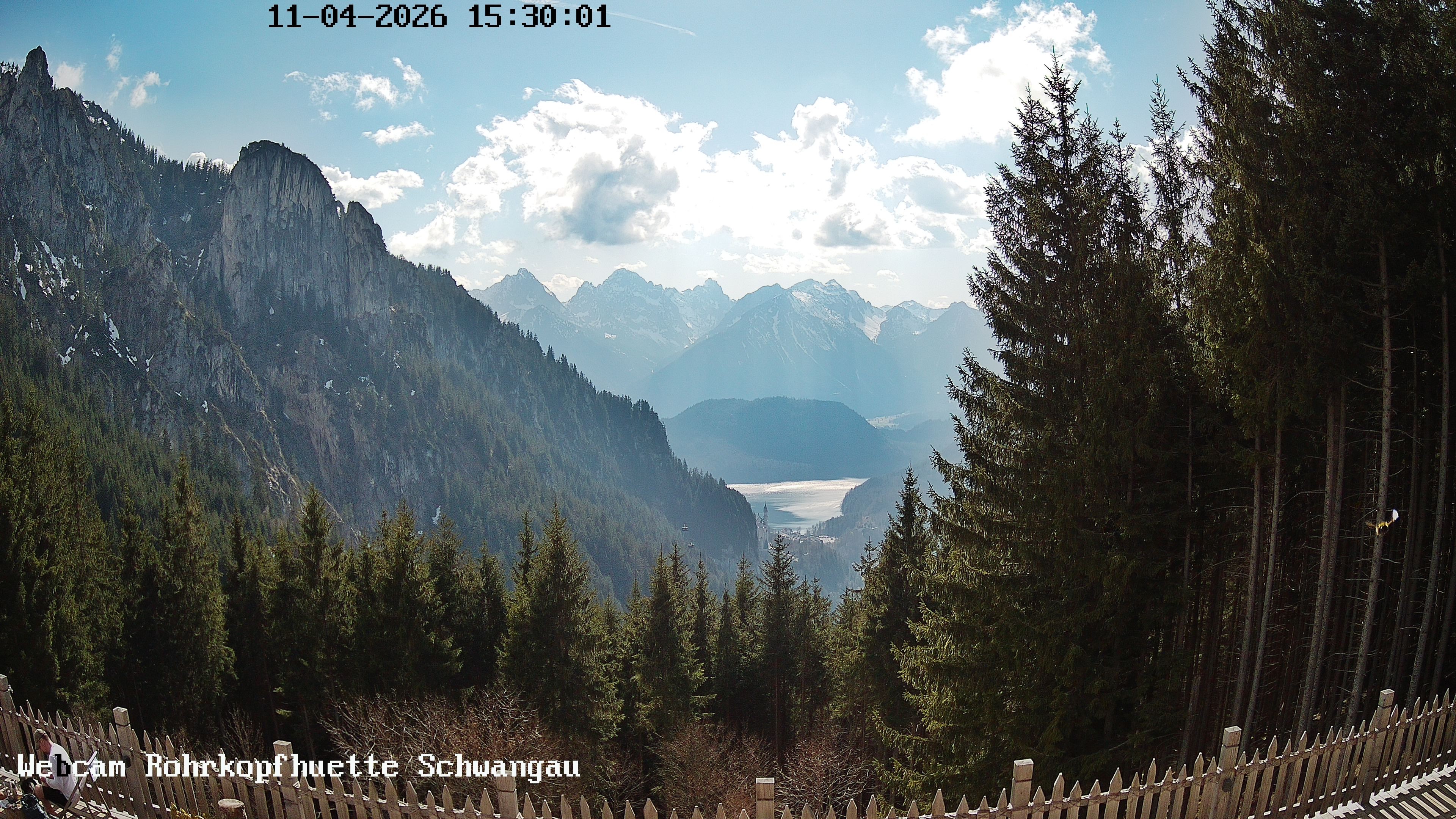 Archived image Webcam Panoramic sight of the Rohrkopfhütte