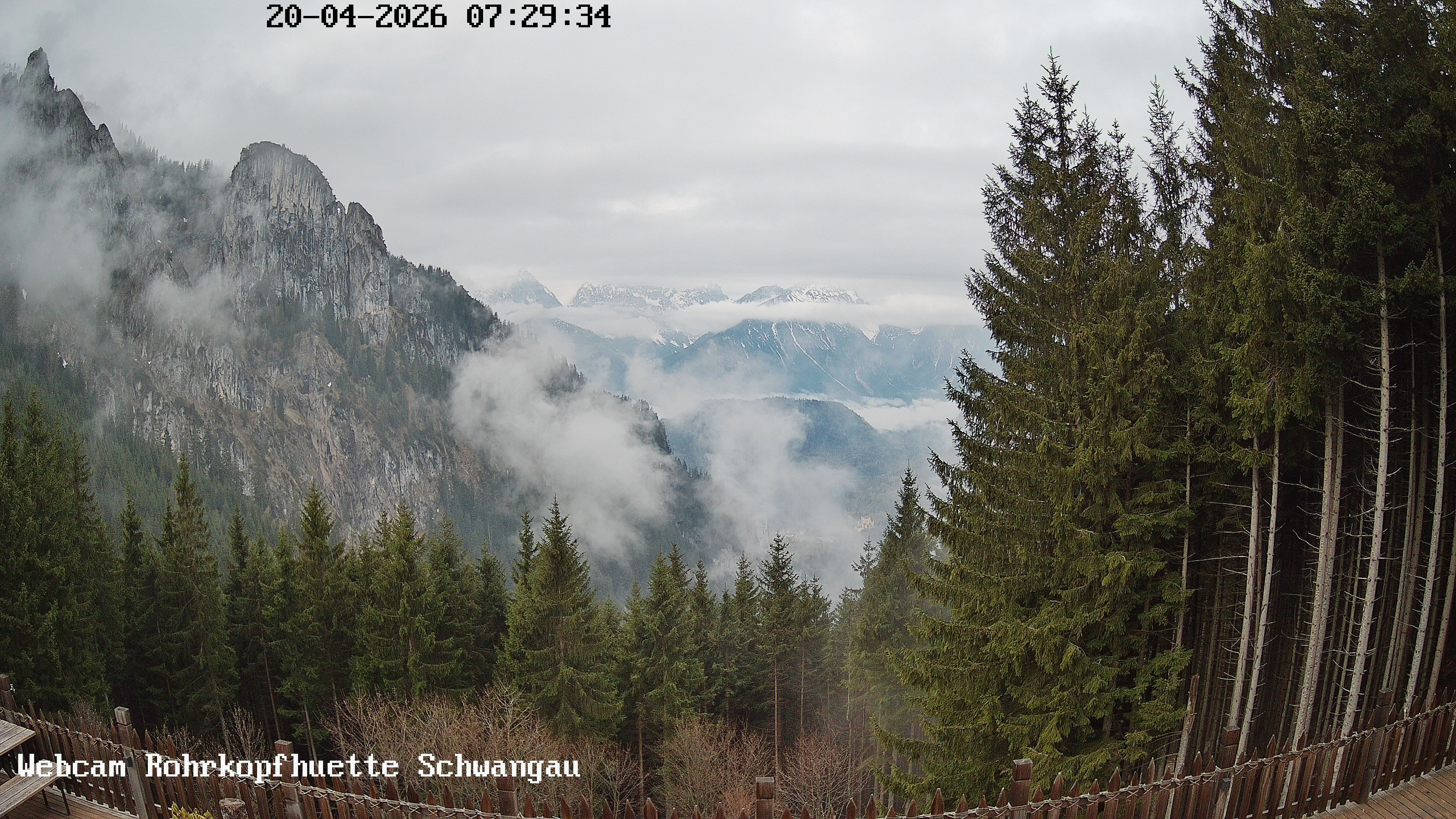 Archiv Foto Webcam Talblick von der Rohrkopfhütte