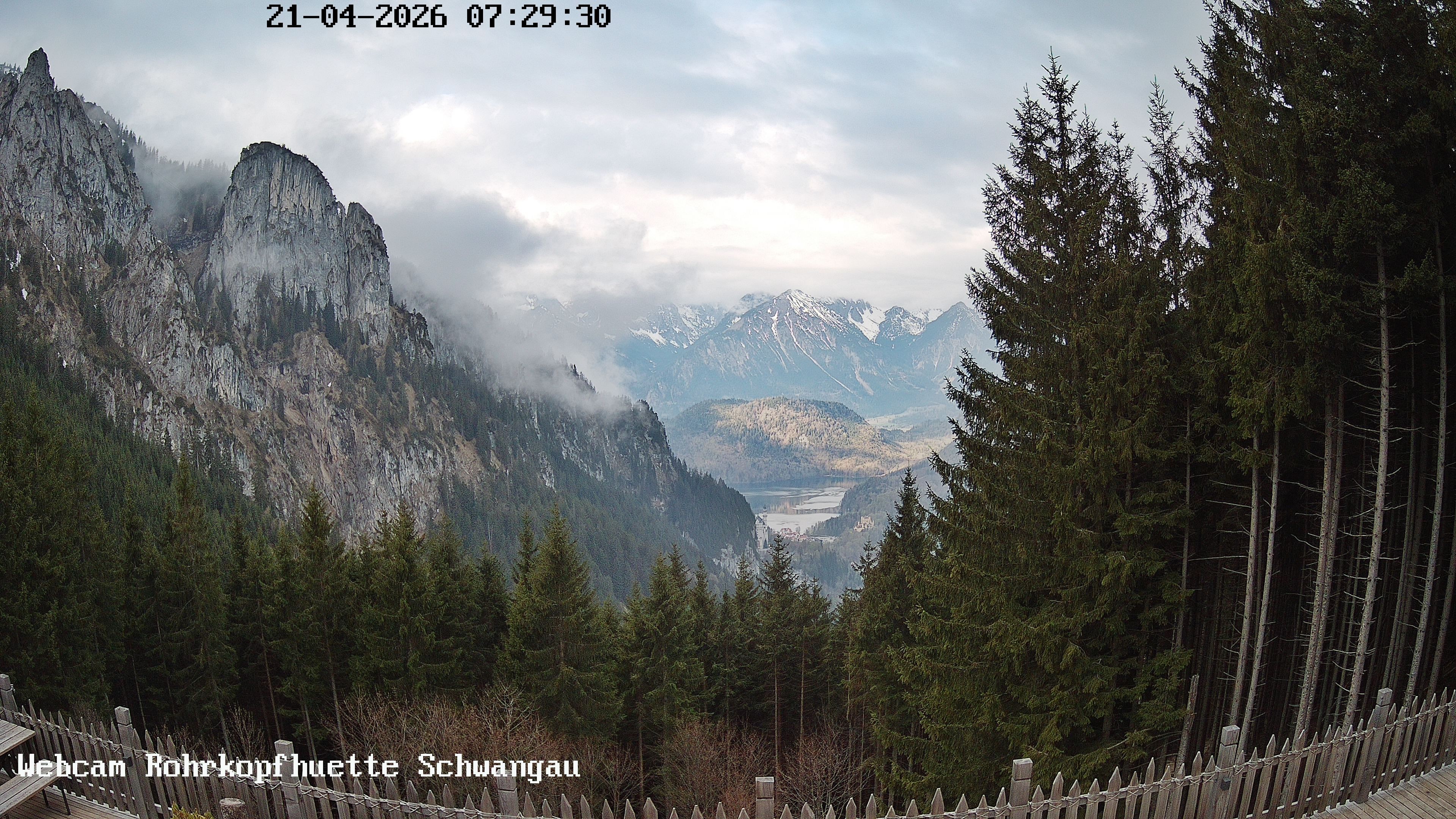 Archiv Foto Webcam Talblick von der Rohrkopfhütte
