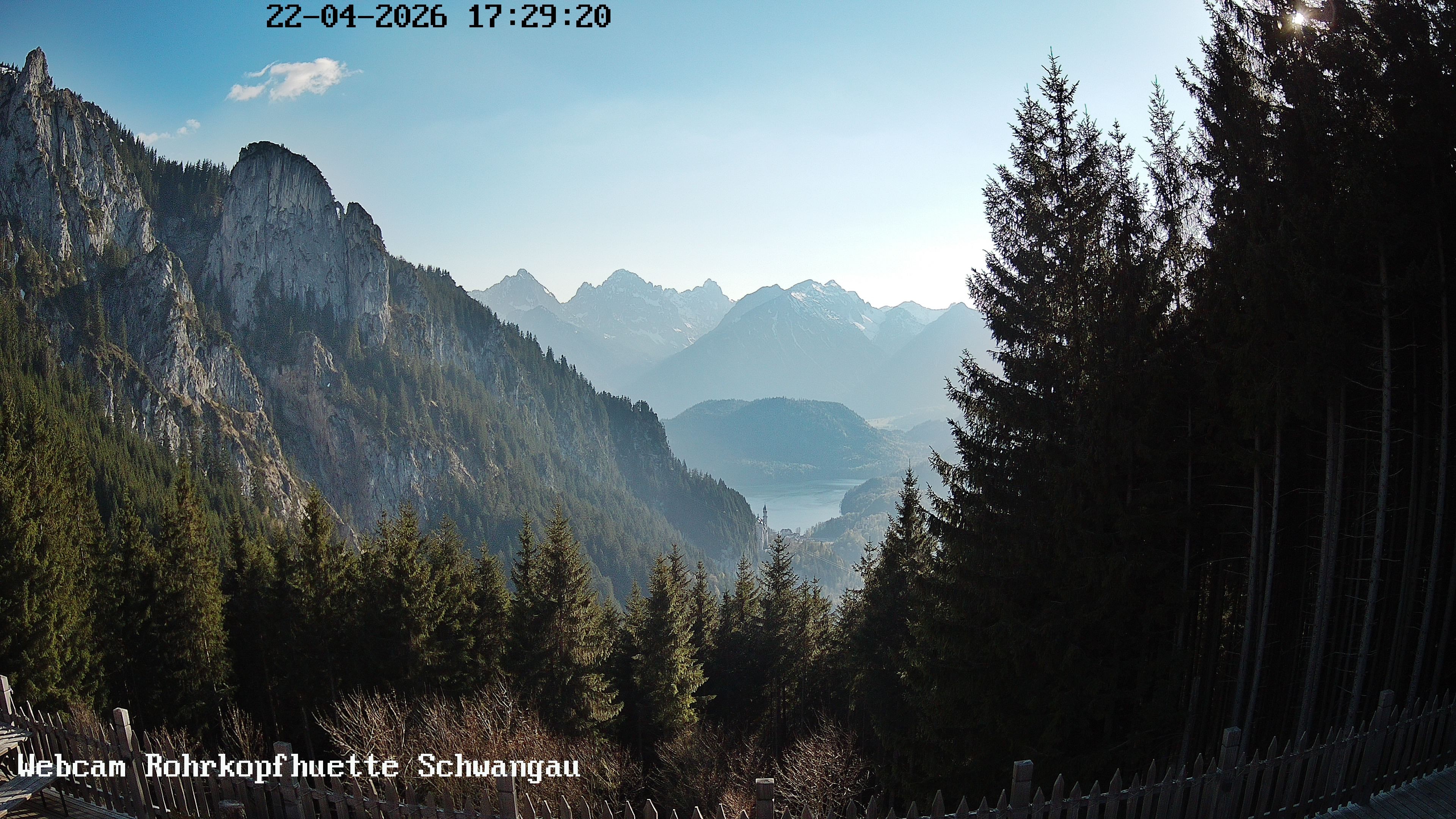 Archiv Foto Webcam Talblick von der Rohrkopfhütte
