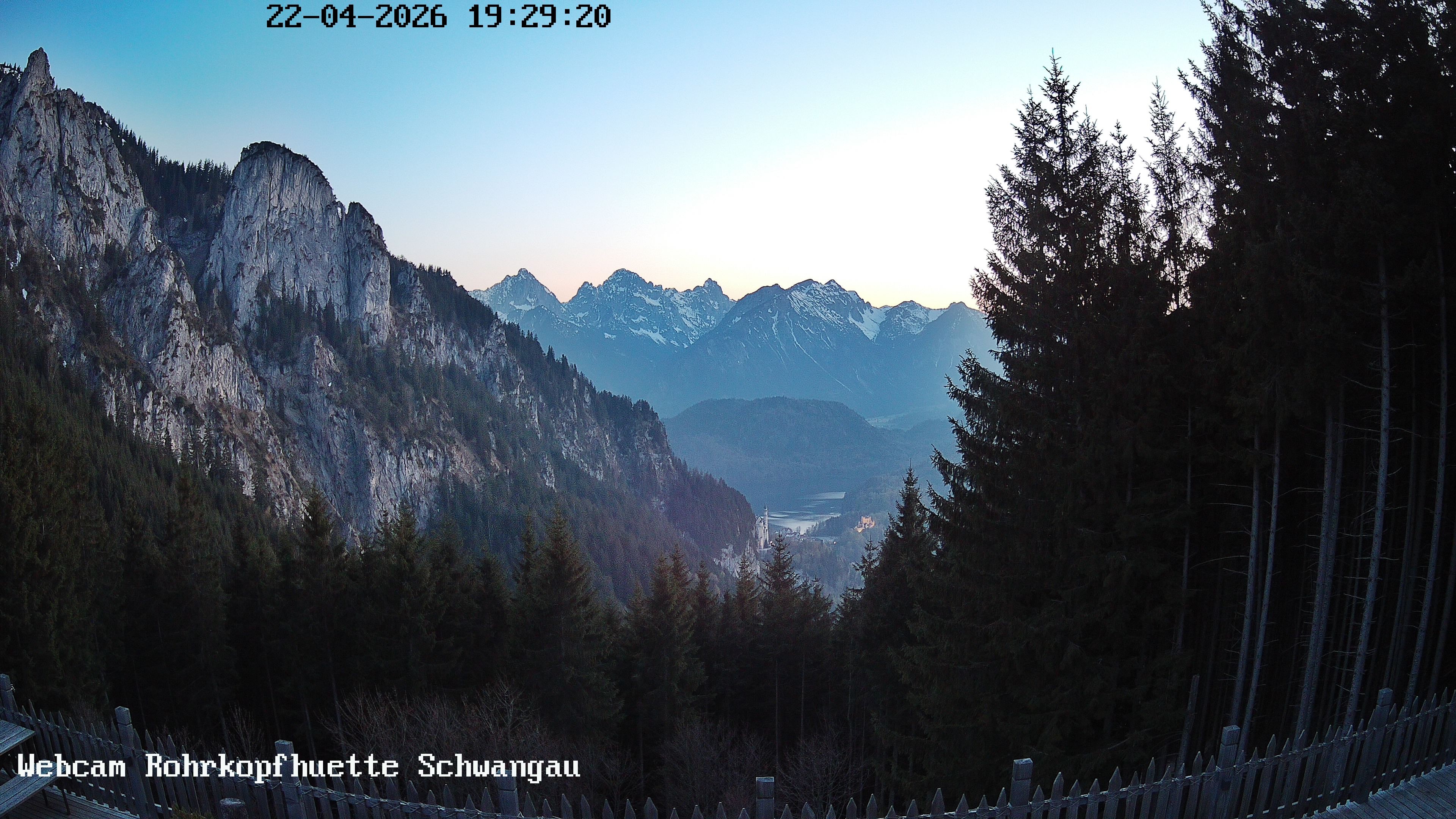 Archiv Foto Webcam Talblick von der Rohrkopfhütte