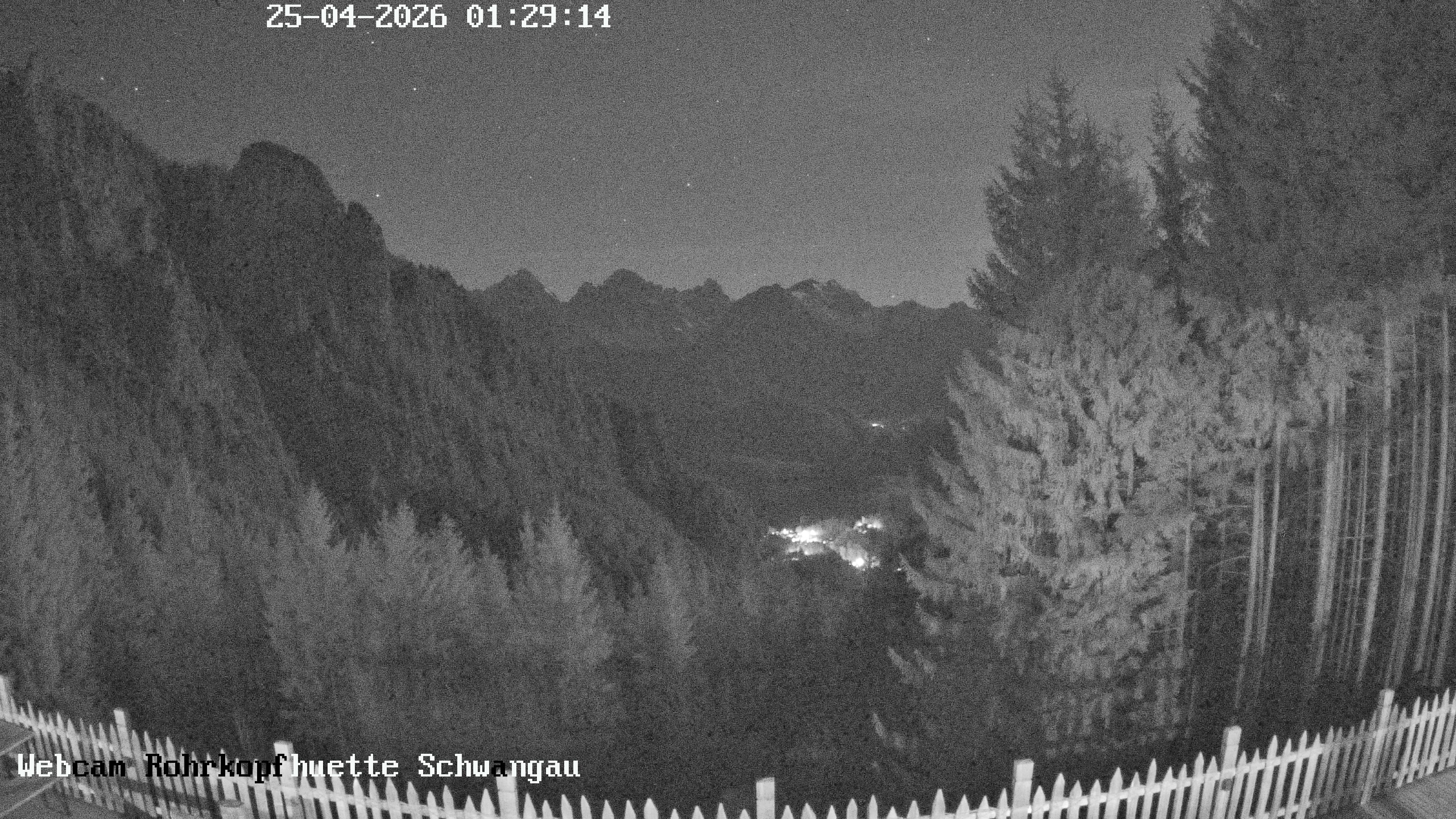 Archiv Foto Webcam Talblick von der Rohrkopfhütte