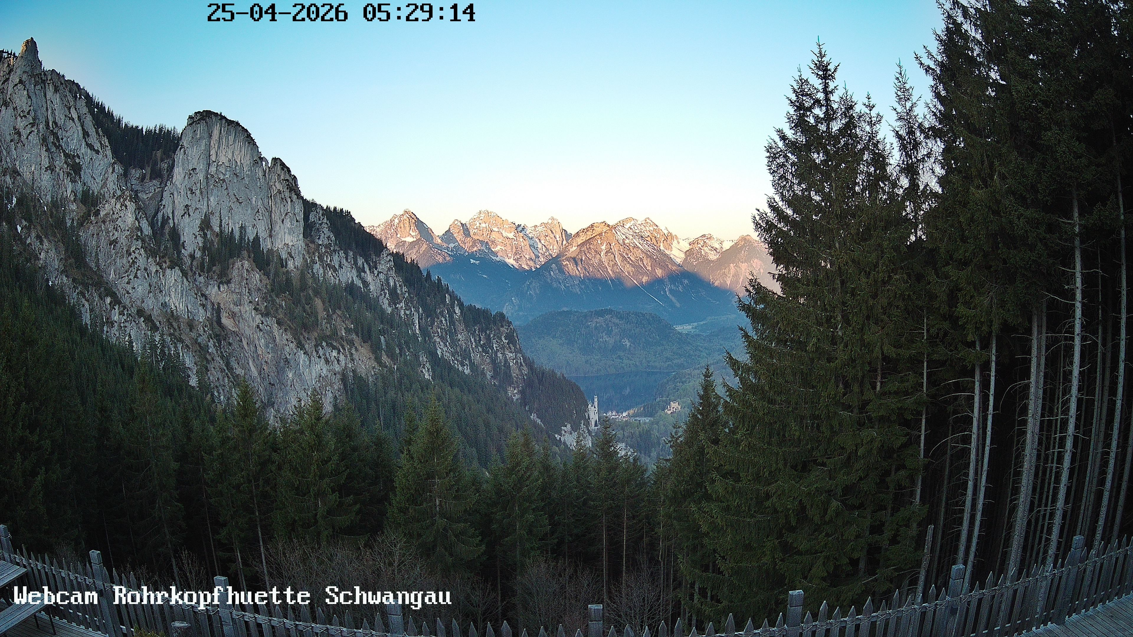 Archiv Foto Webcam Talblick von der Rohrkopfhütte