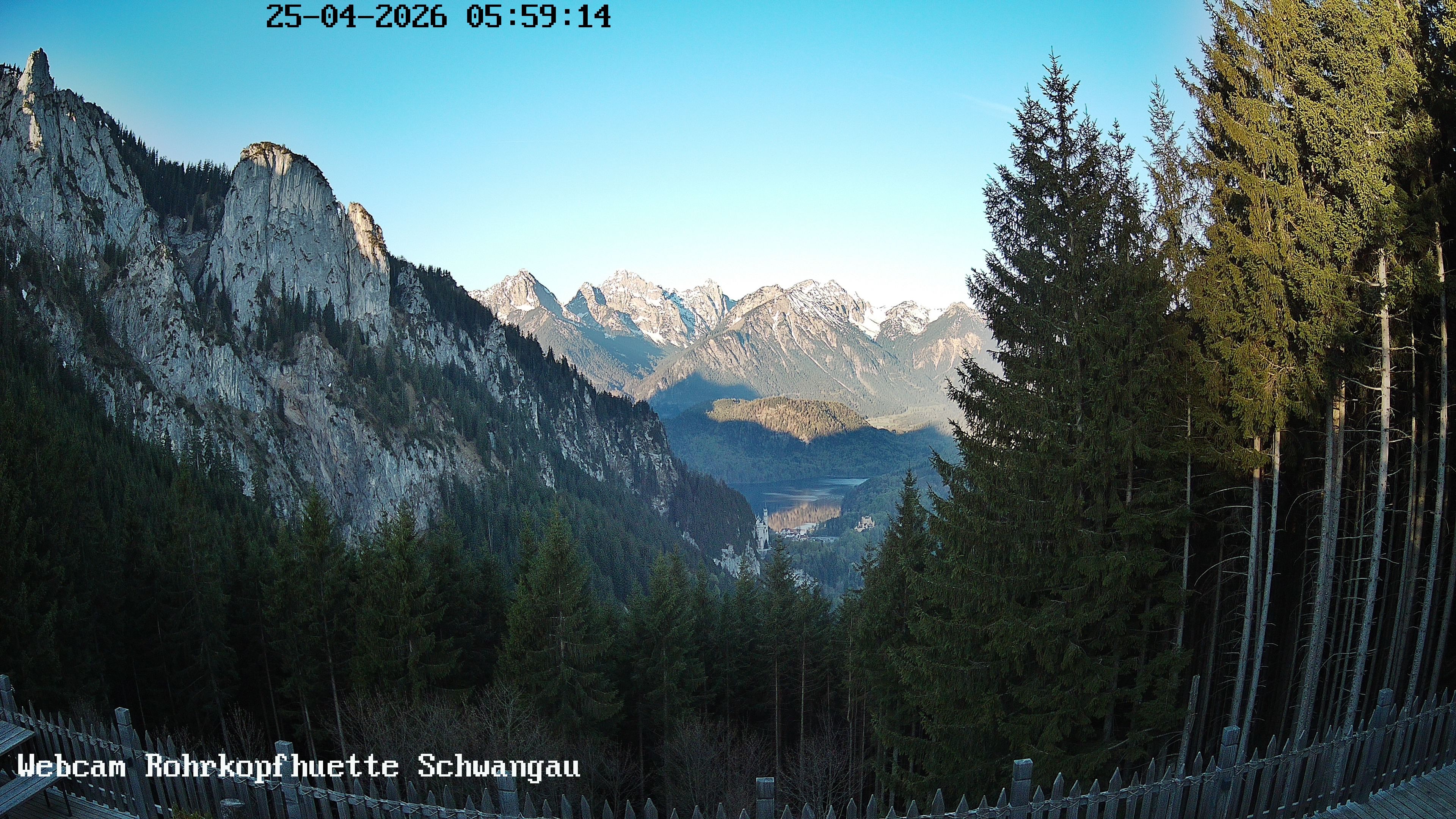 Archiv Foto Webcam Talblick von der Rohrkopfhütte
