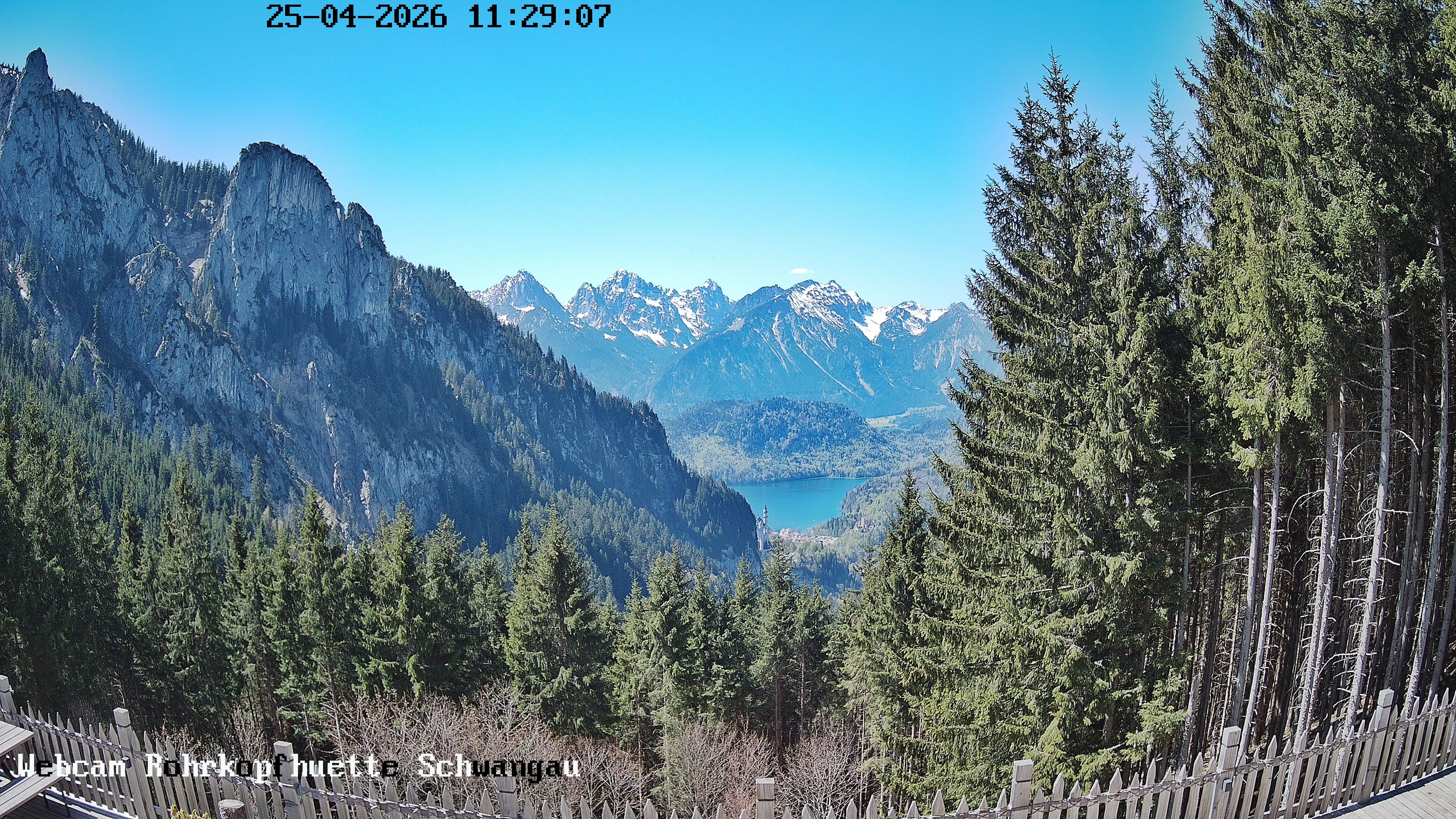 Archiv Foto Webcam Talblick von der Rohrkopfhütte