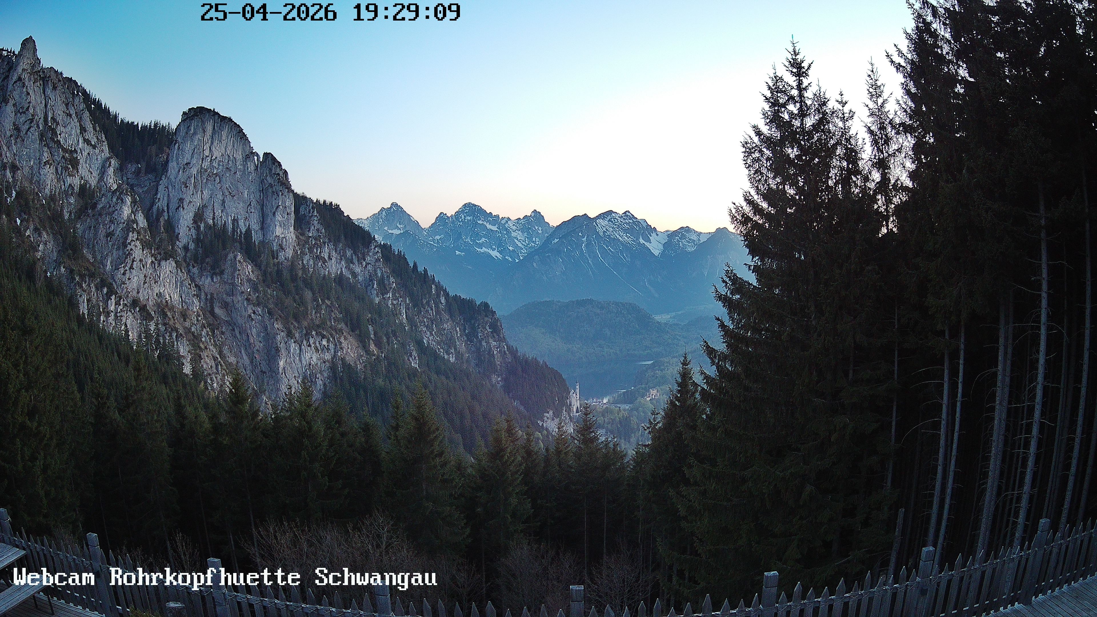 Archiv Foto Webcam Talblick von der Rohrkopfhütte