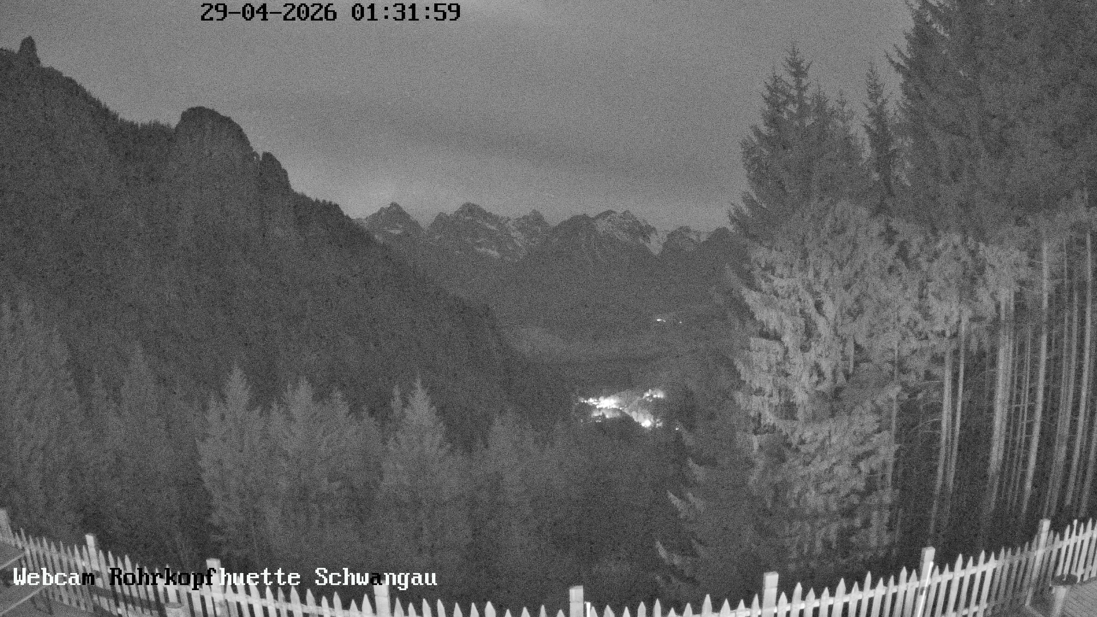Archiv Foto Webcam Talblick von der Rohrkopfhütte