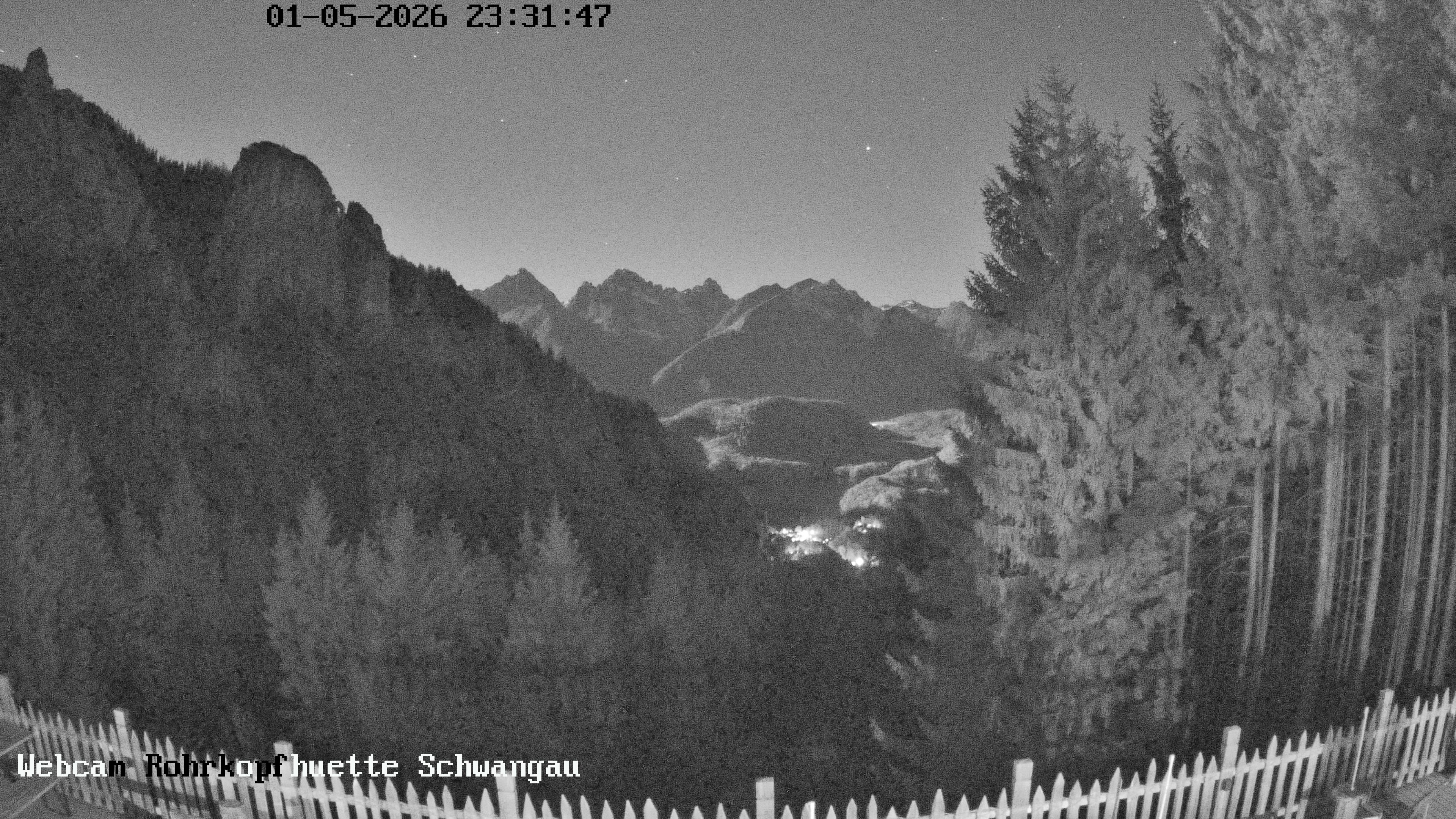 Archiv Foto Webcam Talblick von der Rohrkopfhütte