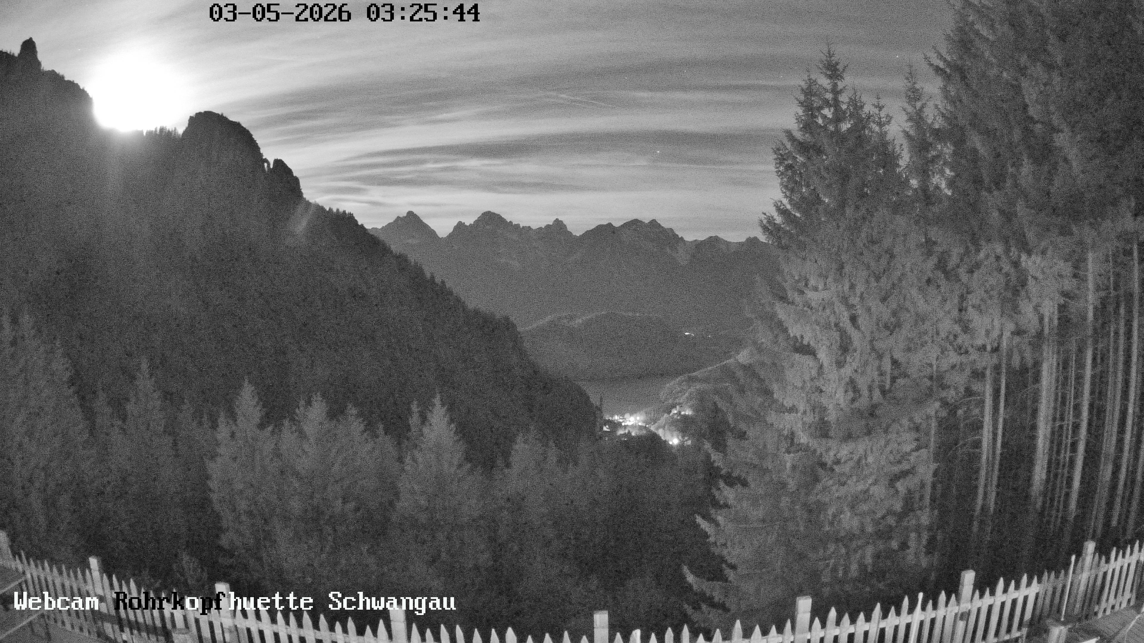Archiv Foto Webcam Talblick von der Rohrkopfhütte