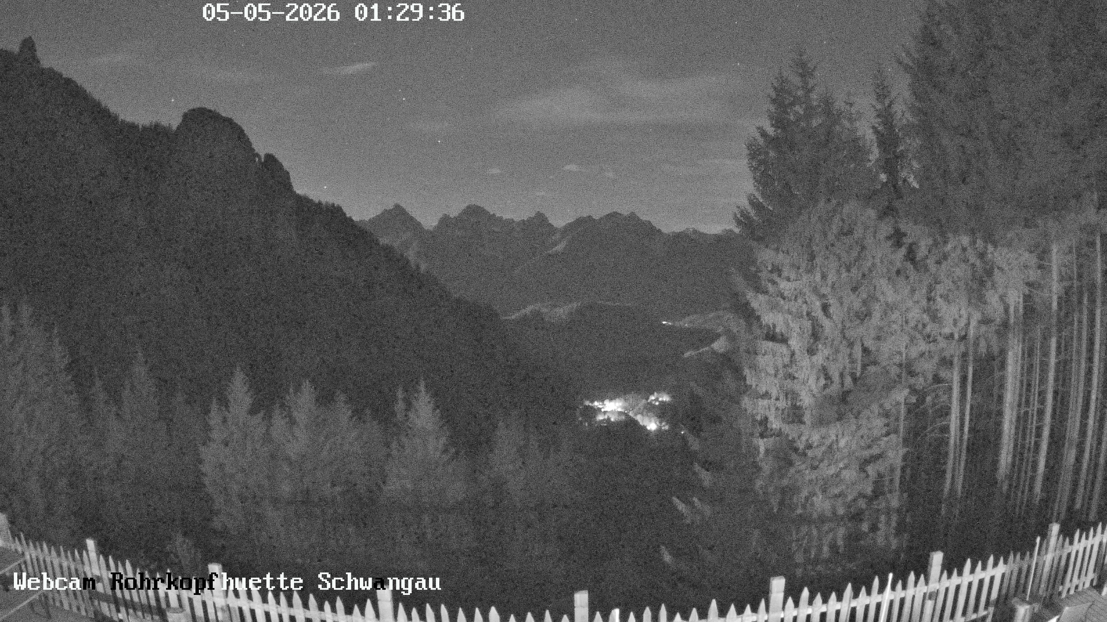 Archived image Webcam Panoramic sight of the Rohrkopfhütte