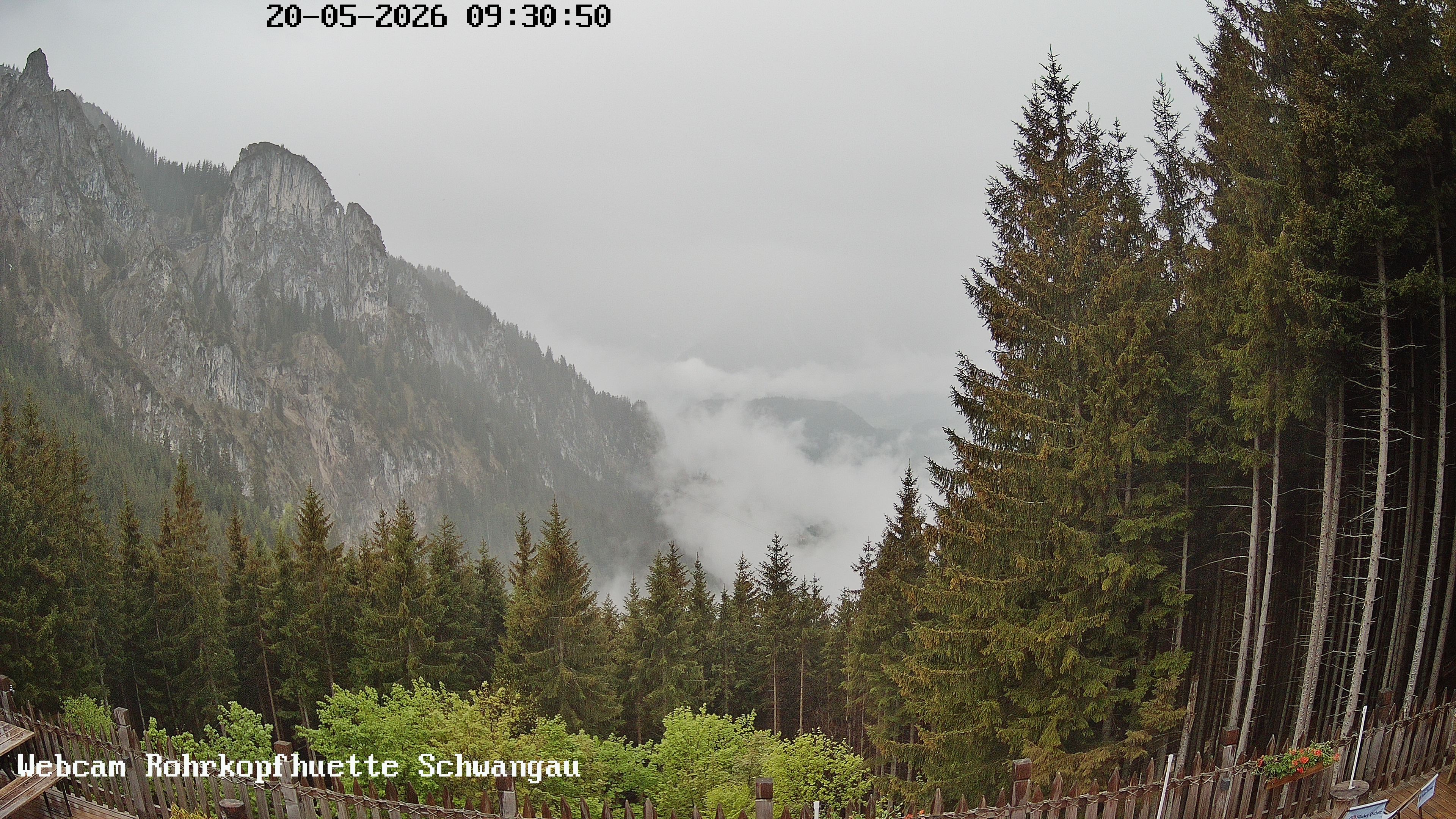 Archiv Foto Webcam Talblick von der Rohrkopfhütte