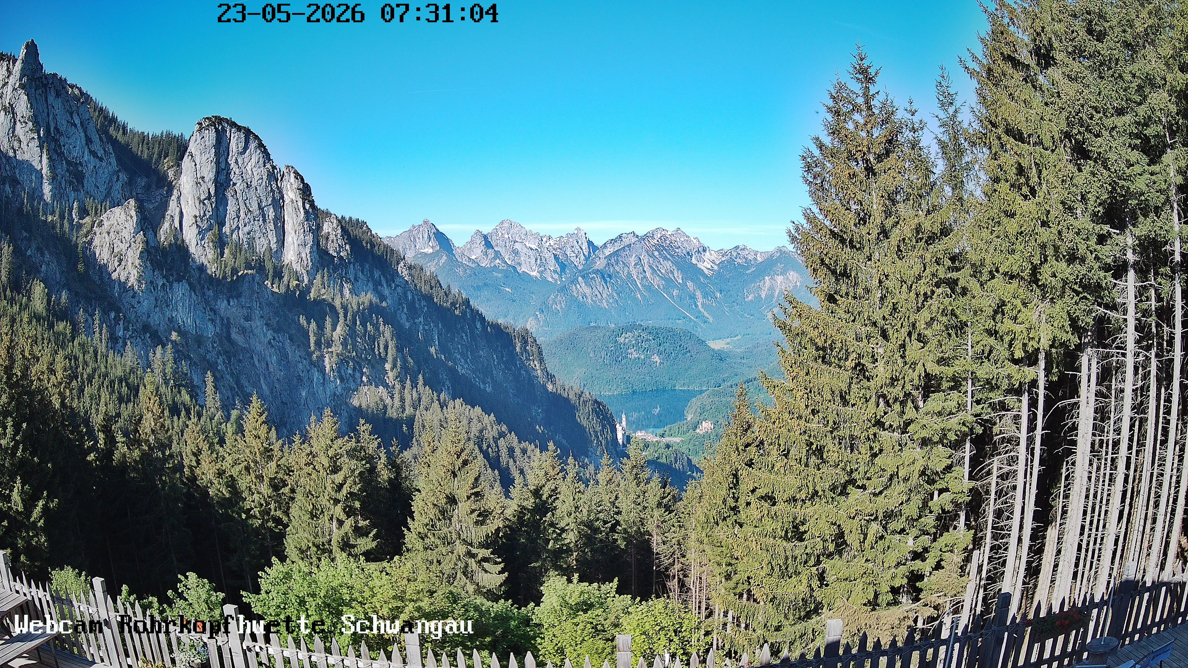 Archiv Foto Webcam Talblick von der Rohrkopfhütte