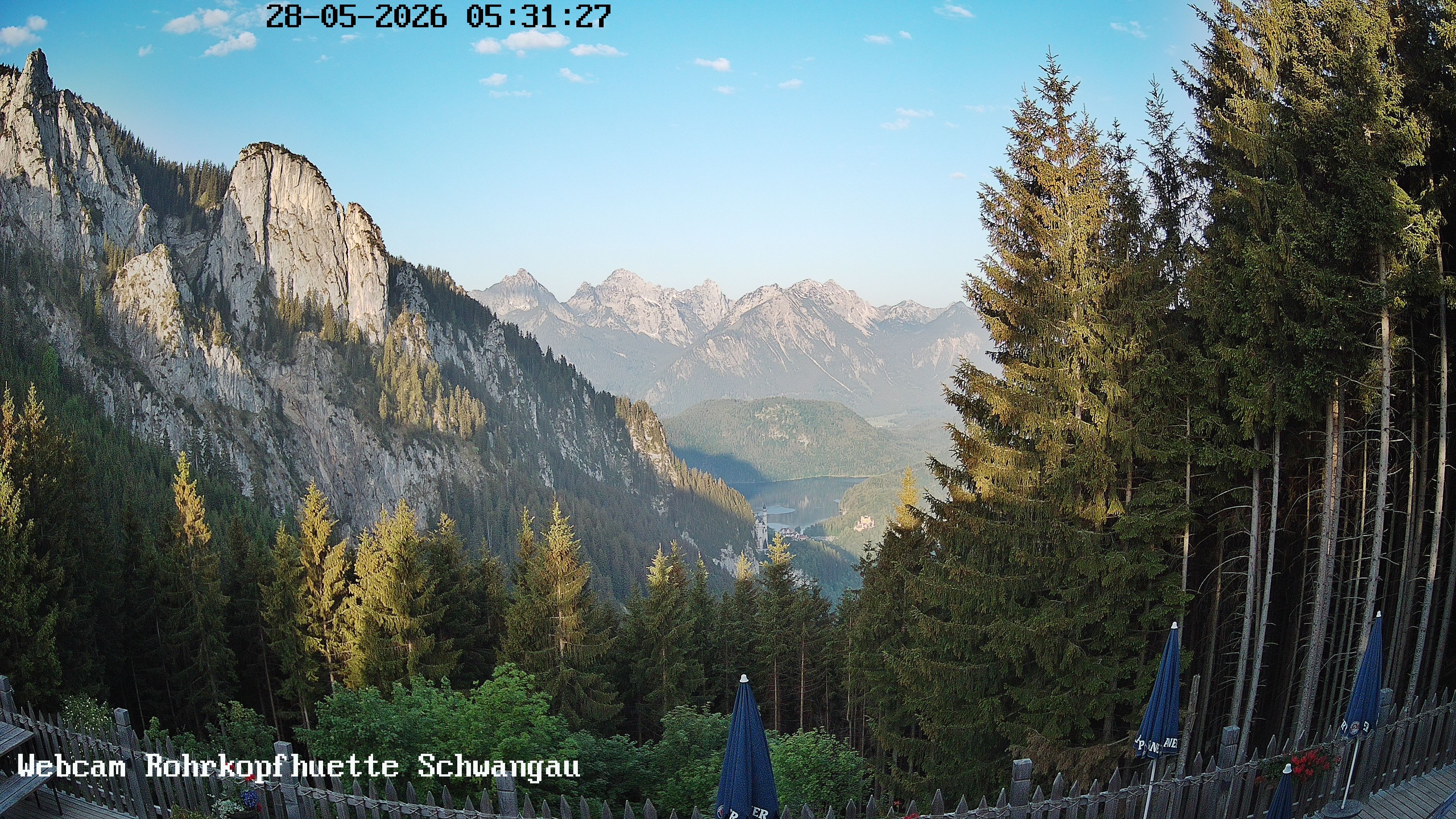 Archived image Webcam Panoramic sight of the Rohrkopfhütte