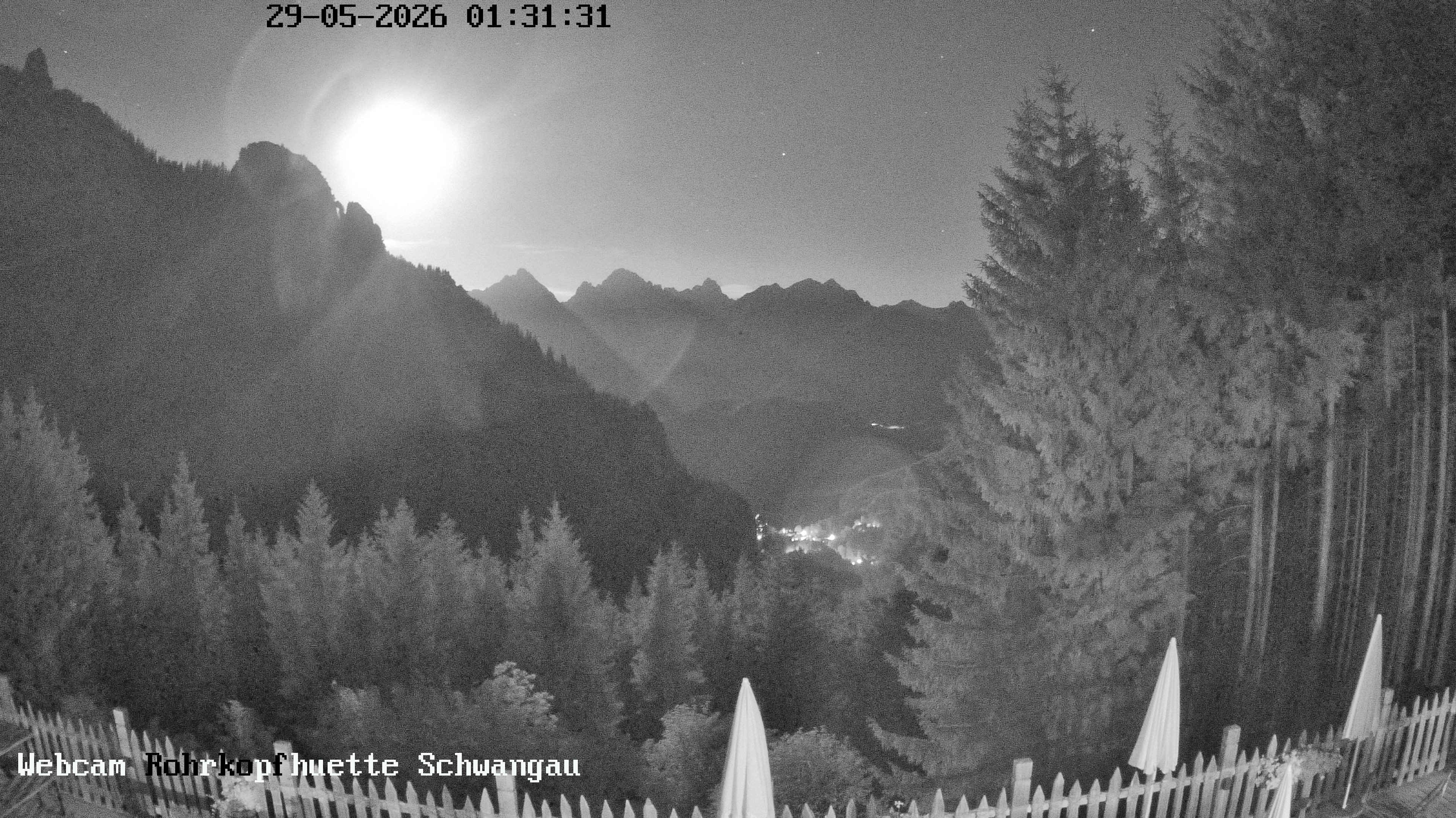 Archiv Foto Webcam Talblick von der Rohrkopfhütte