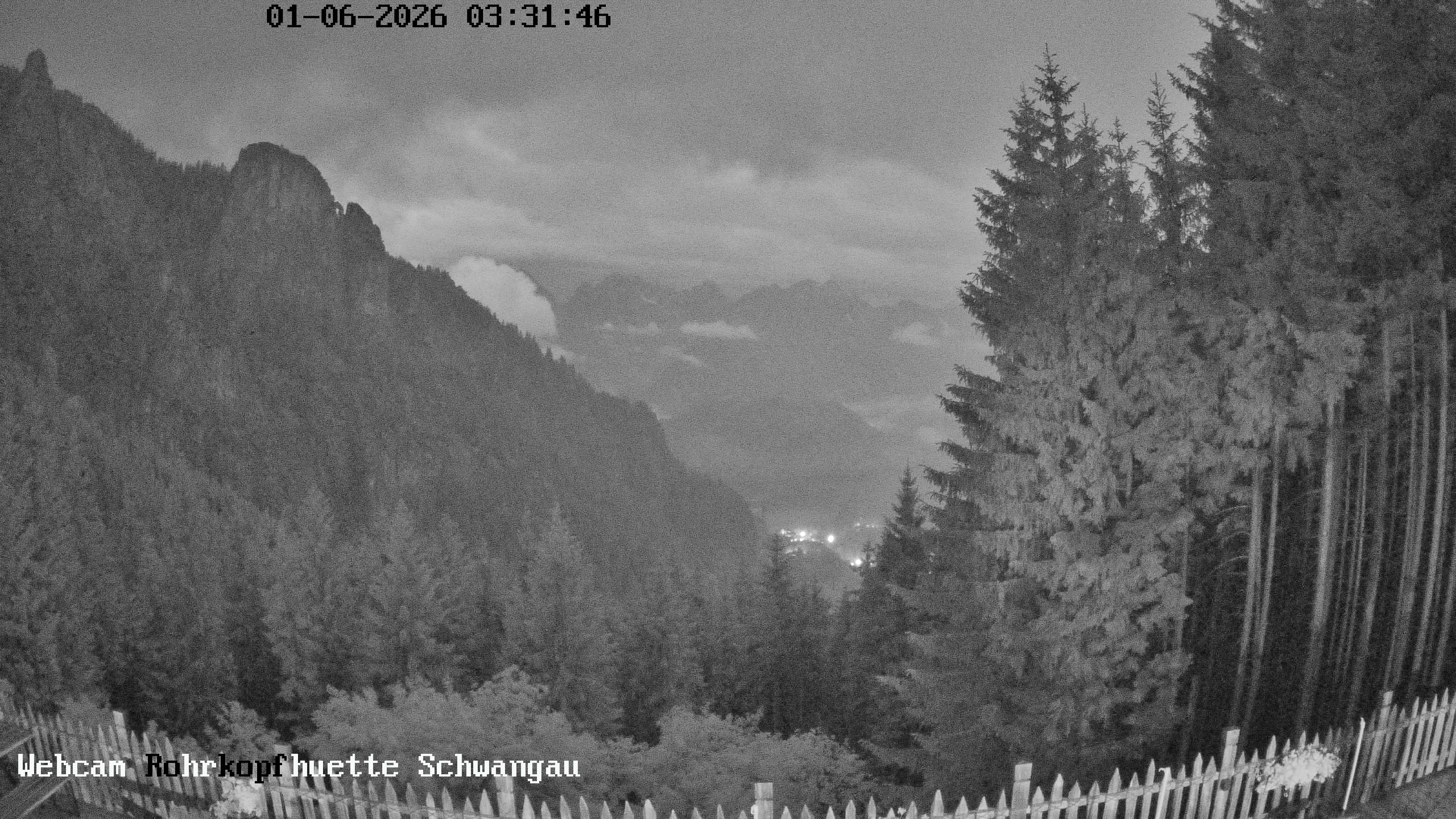 Archiv Foto Webcam Talblick von der Rohrkopfhütte