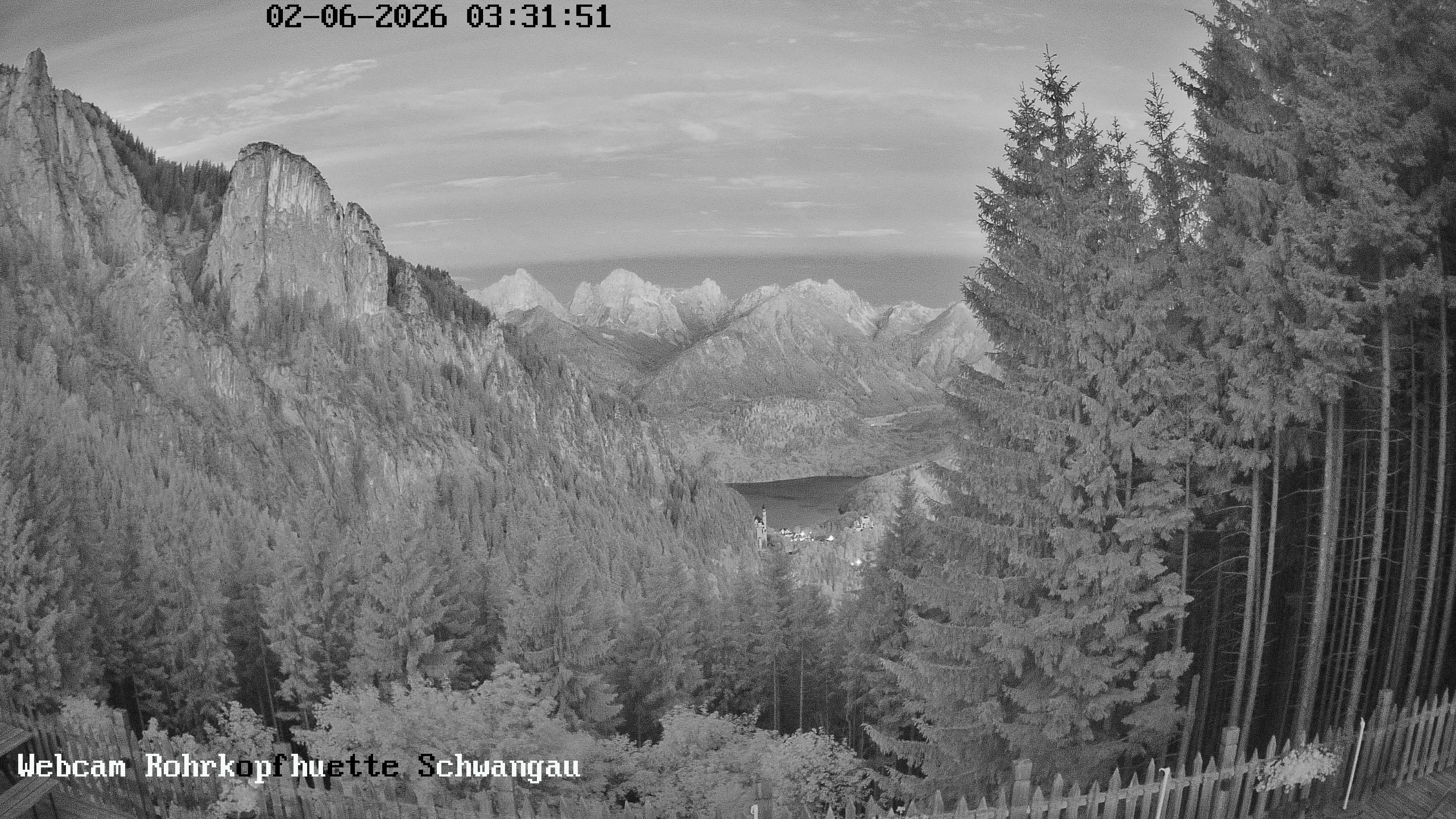Archiv Foto Webcam Talblick von der Rohrkopfhütte