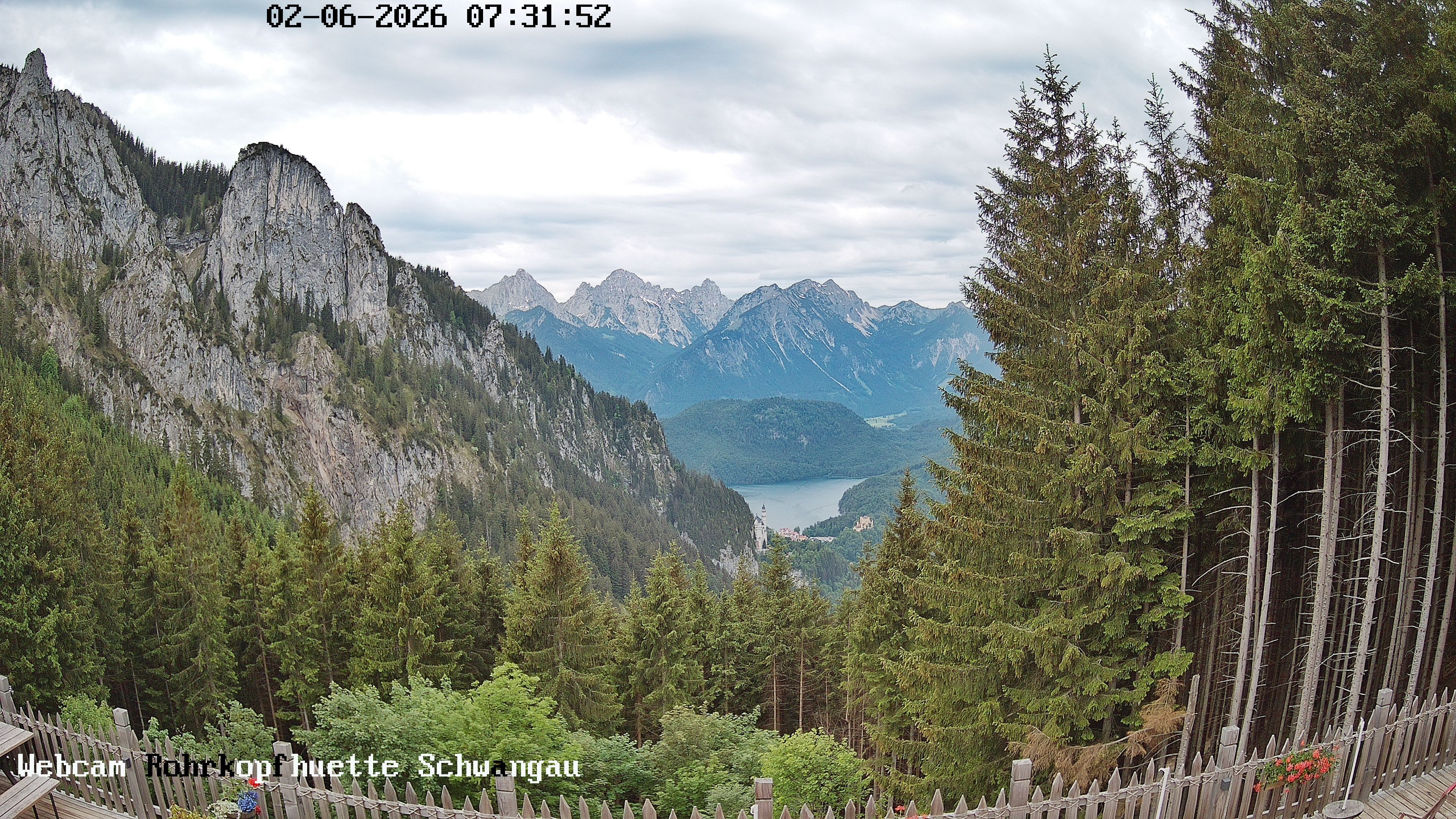 Archiv Foto Webcam Talblick von der Rohrkopfhütte