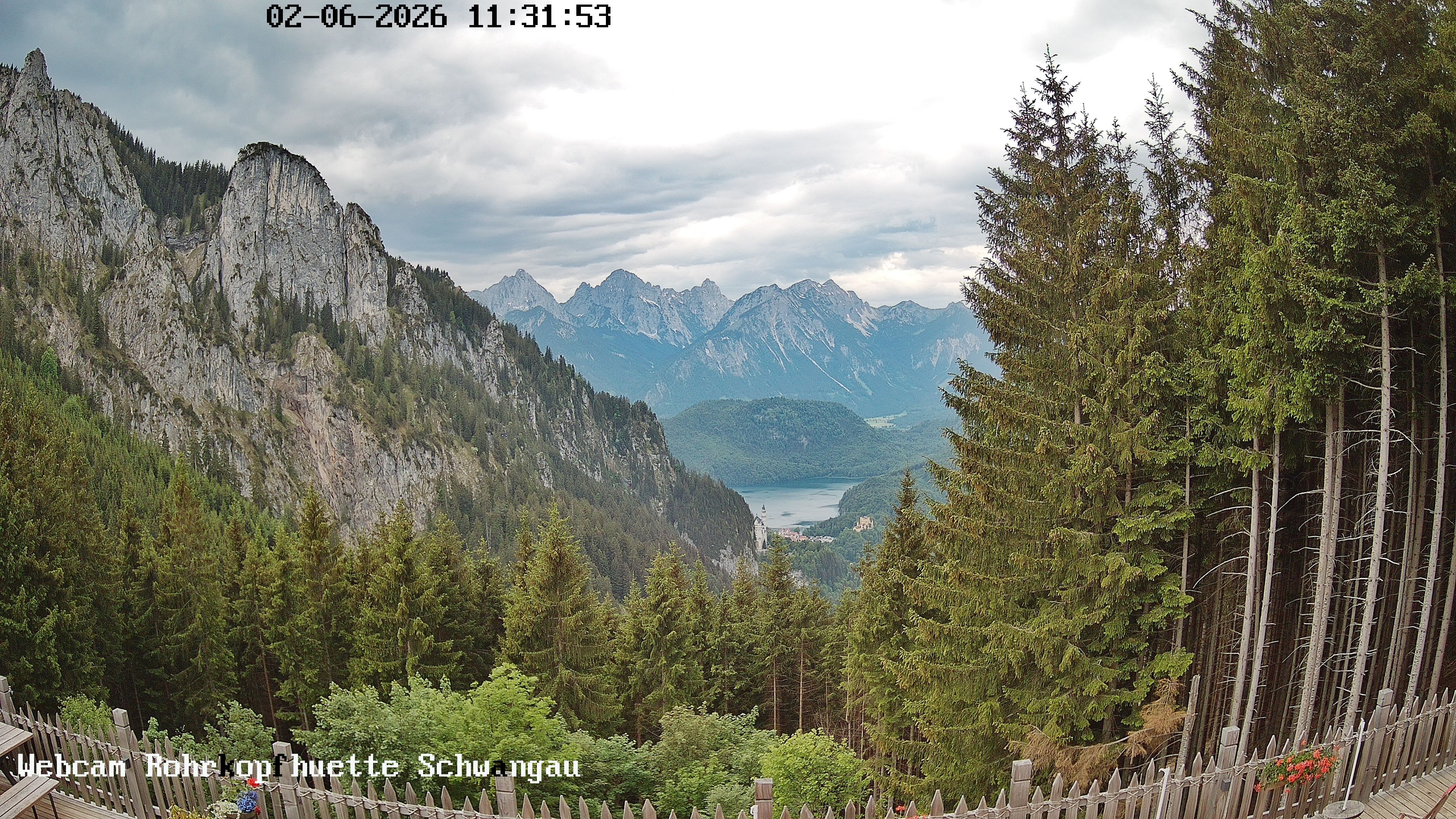 Archiv Foto Webcam Talblick von der Rohrkopfhütte