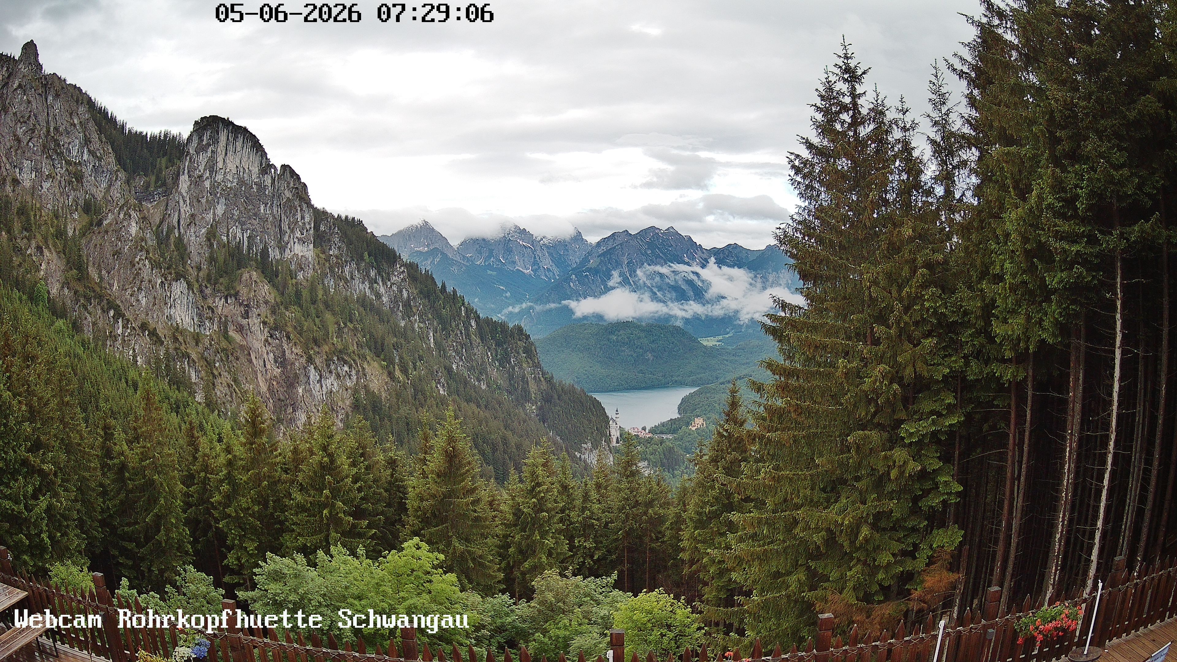 Archiv Foto Webcam Talblick von der Rohrkopfhütte