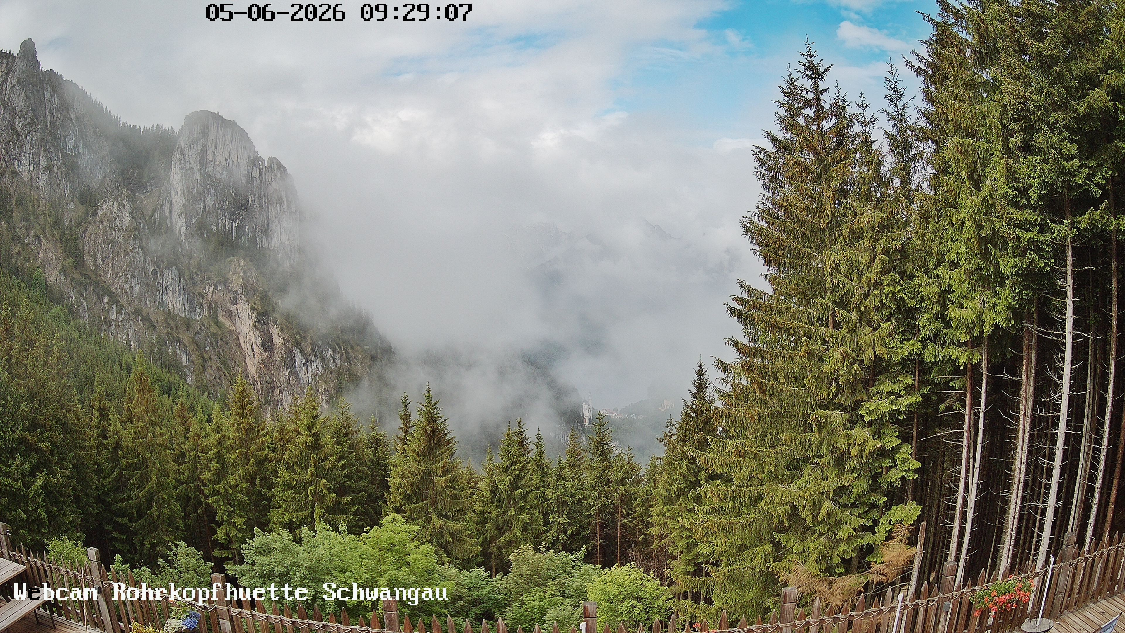 Archiv Foto Webcam Talblick von der Rohrkopfhütte