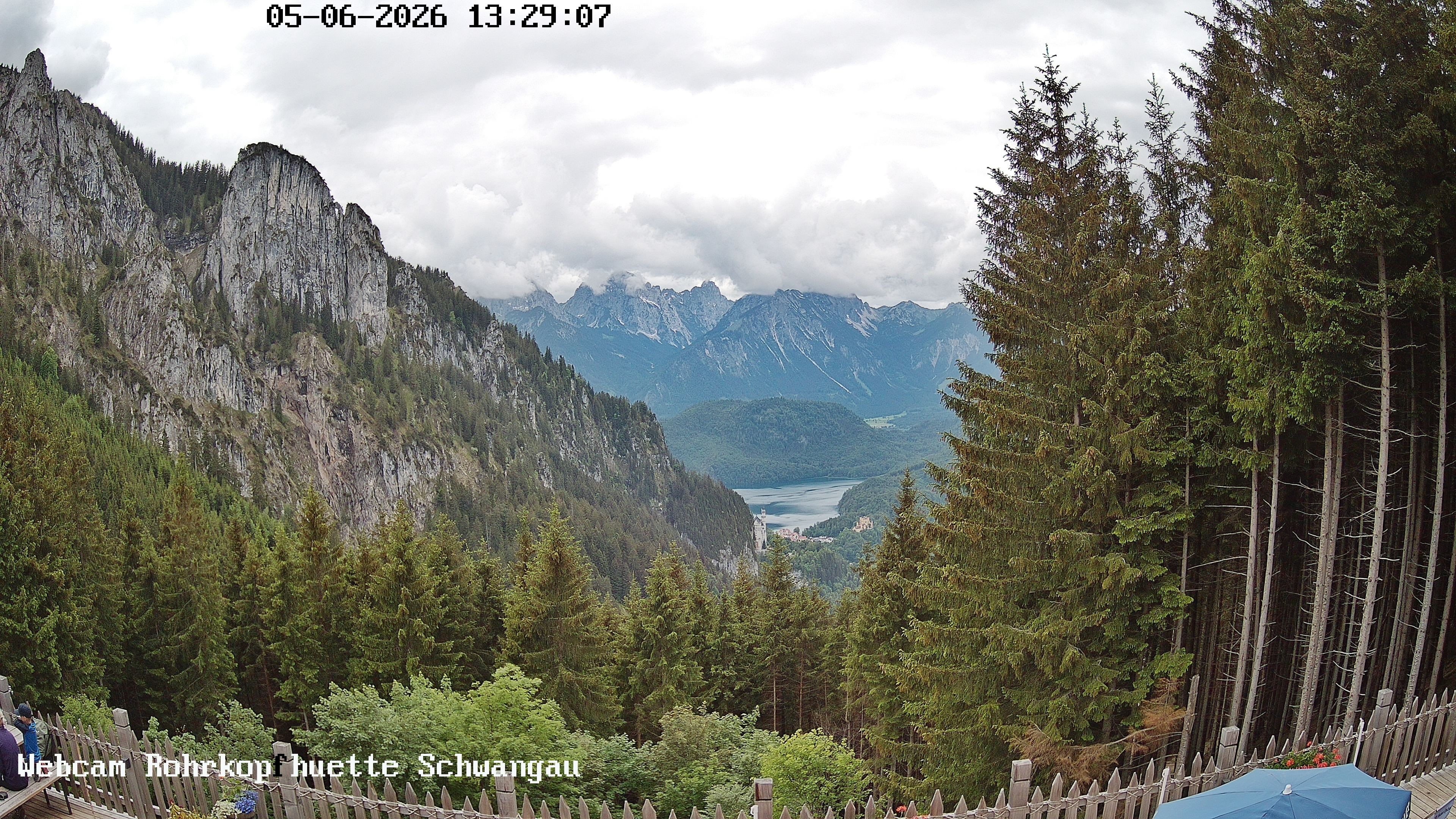 Archiv Foto Webcam Talblick von der Rohrkopfhütte