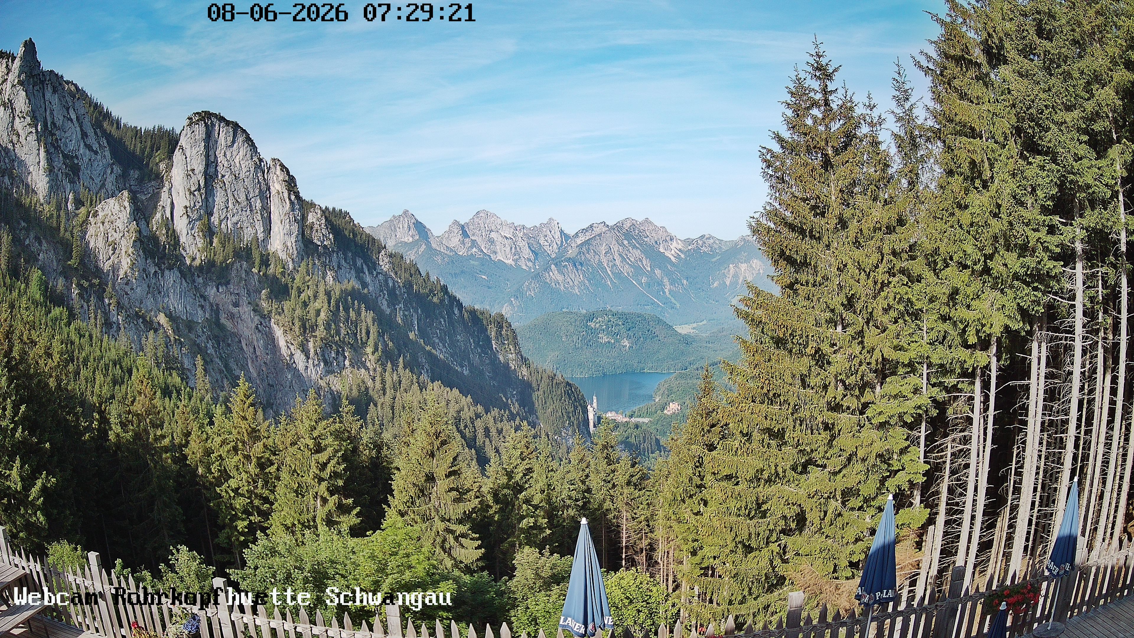 Archiv Foto Webcam Talblick von der Rohrkopfhütte