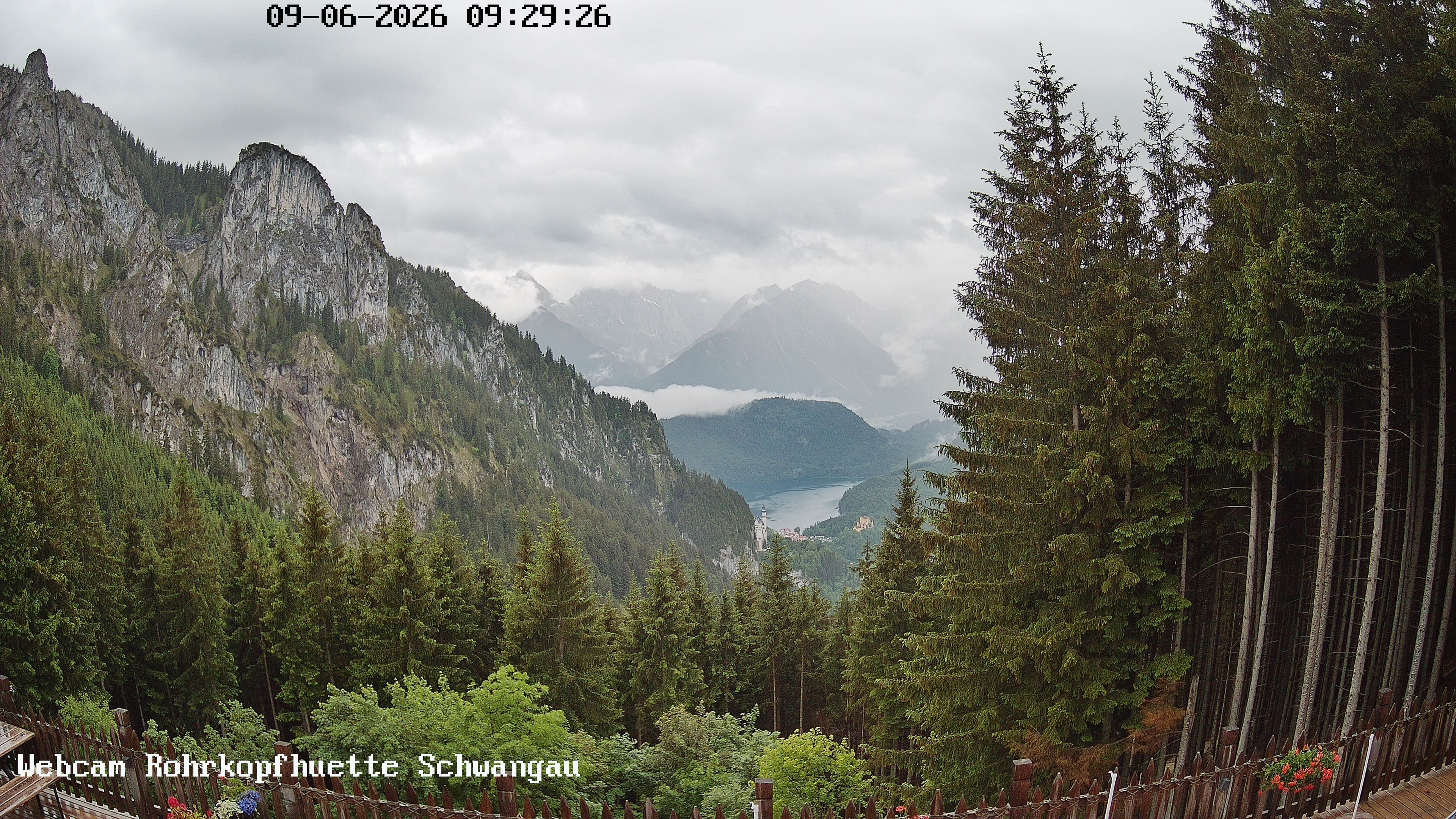 Archiv Foto Webcam Talblick von der Rohrkopfhütte