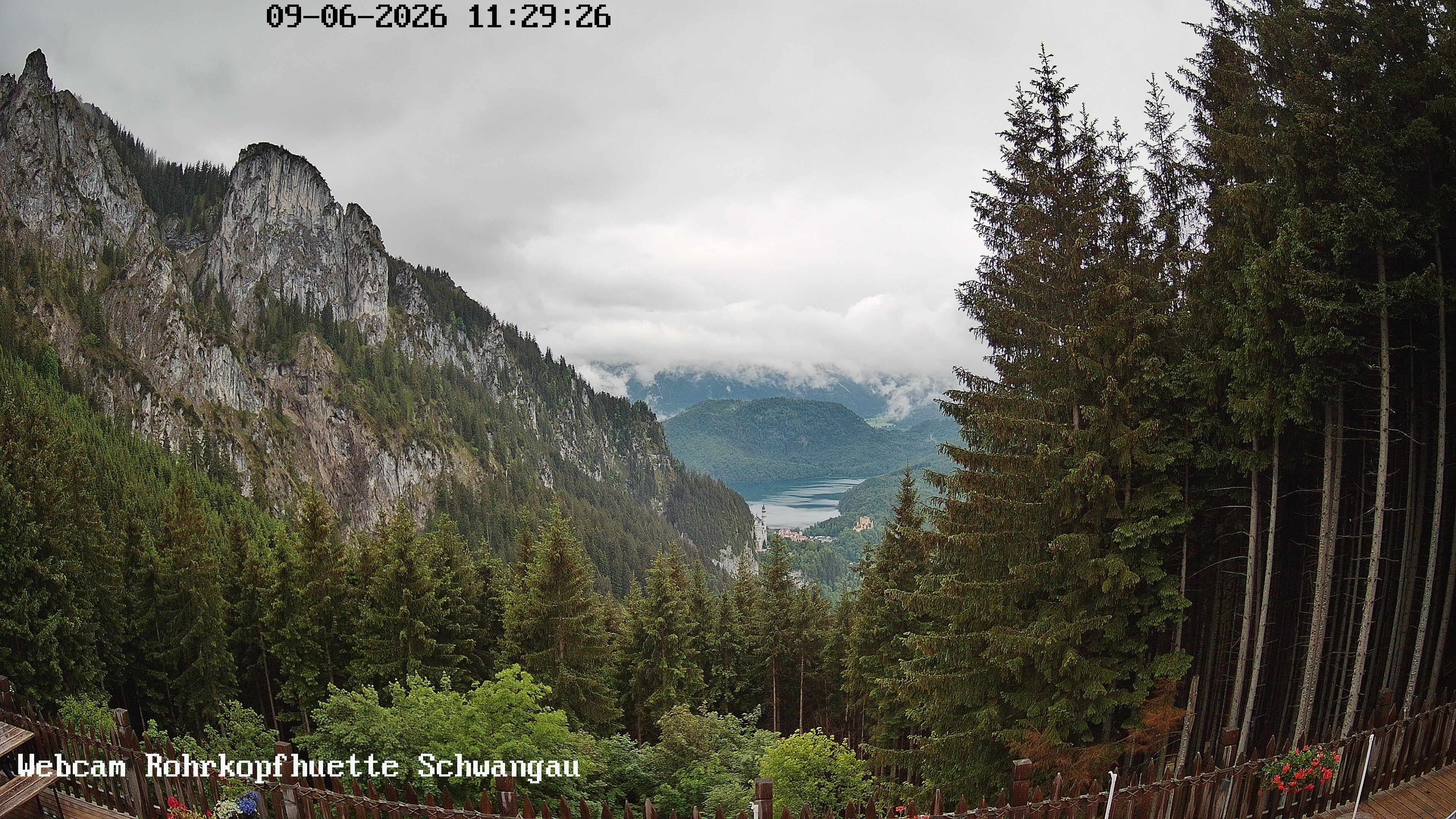 Archiv Foto Webcam Talblick von der Rohrkopfhütte