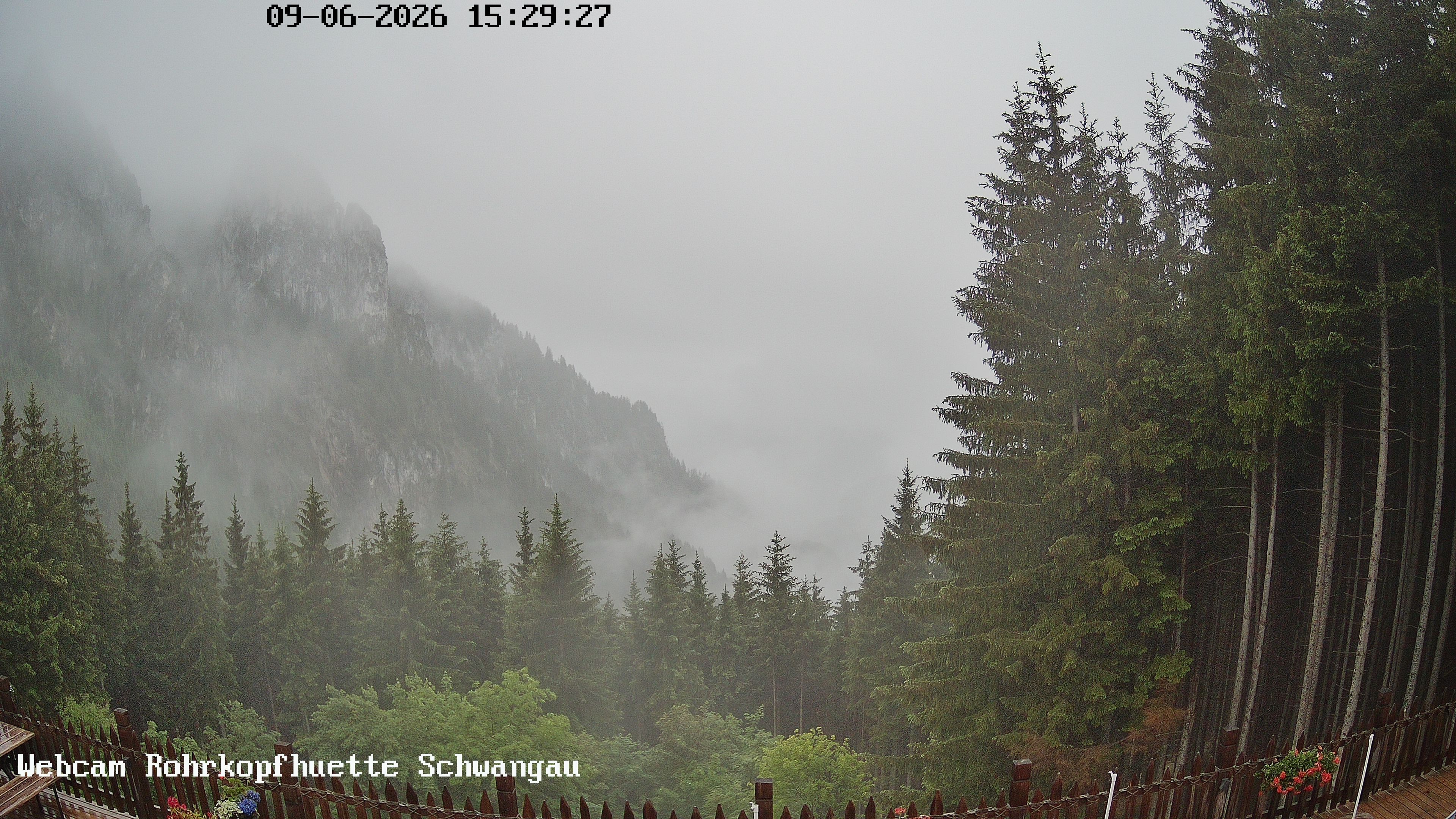 Archiv Foto Webcam Talblick von der Rohrkopfhütte