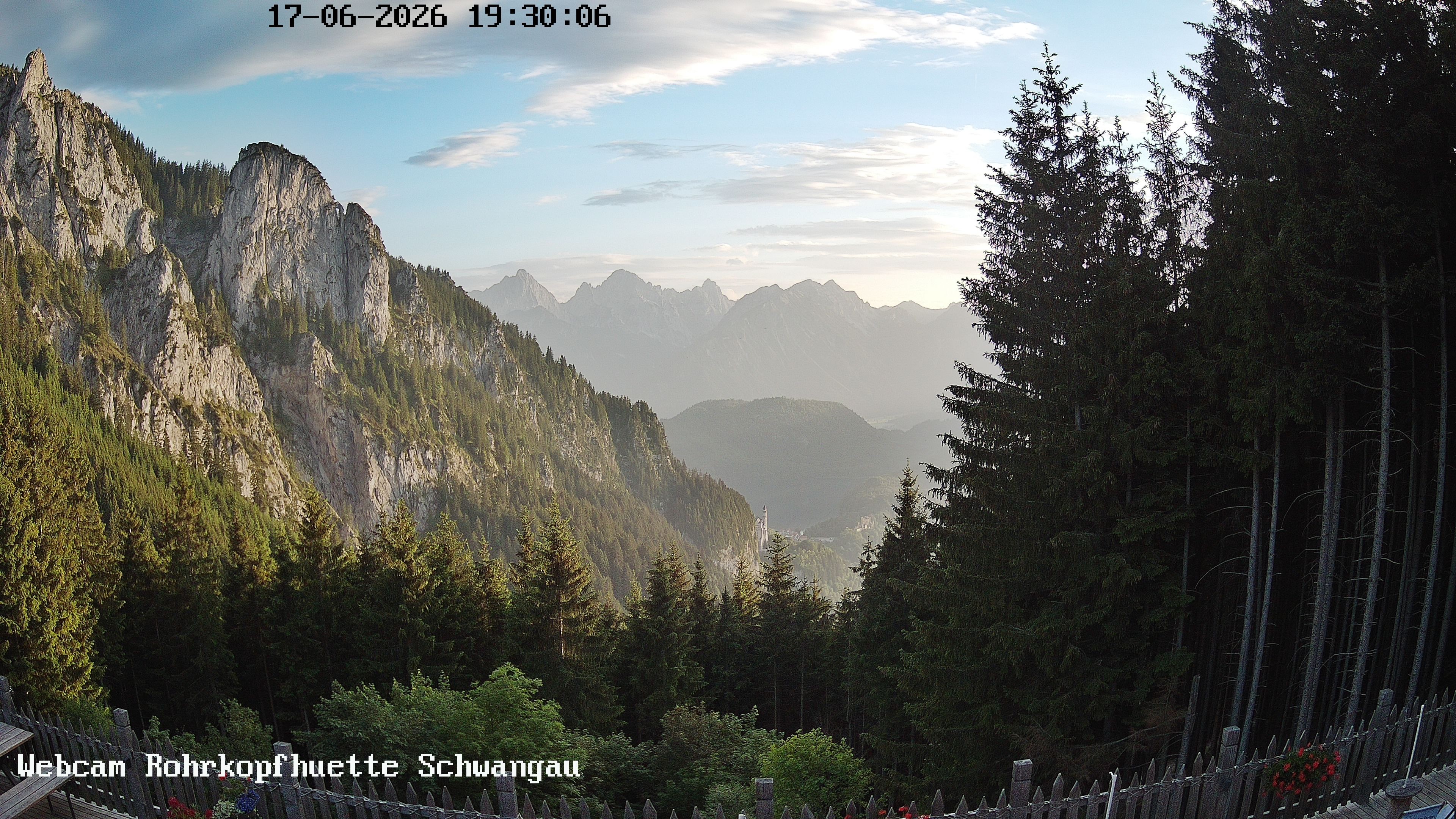 Archiv Foto Webcam Talblick von der Rohrkopfhütte