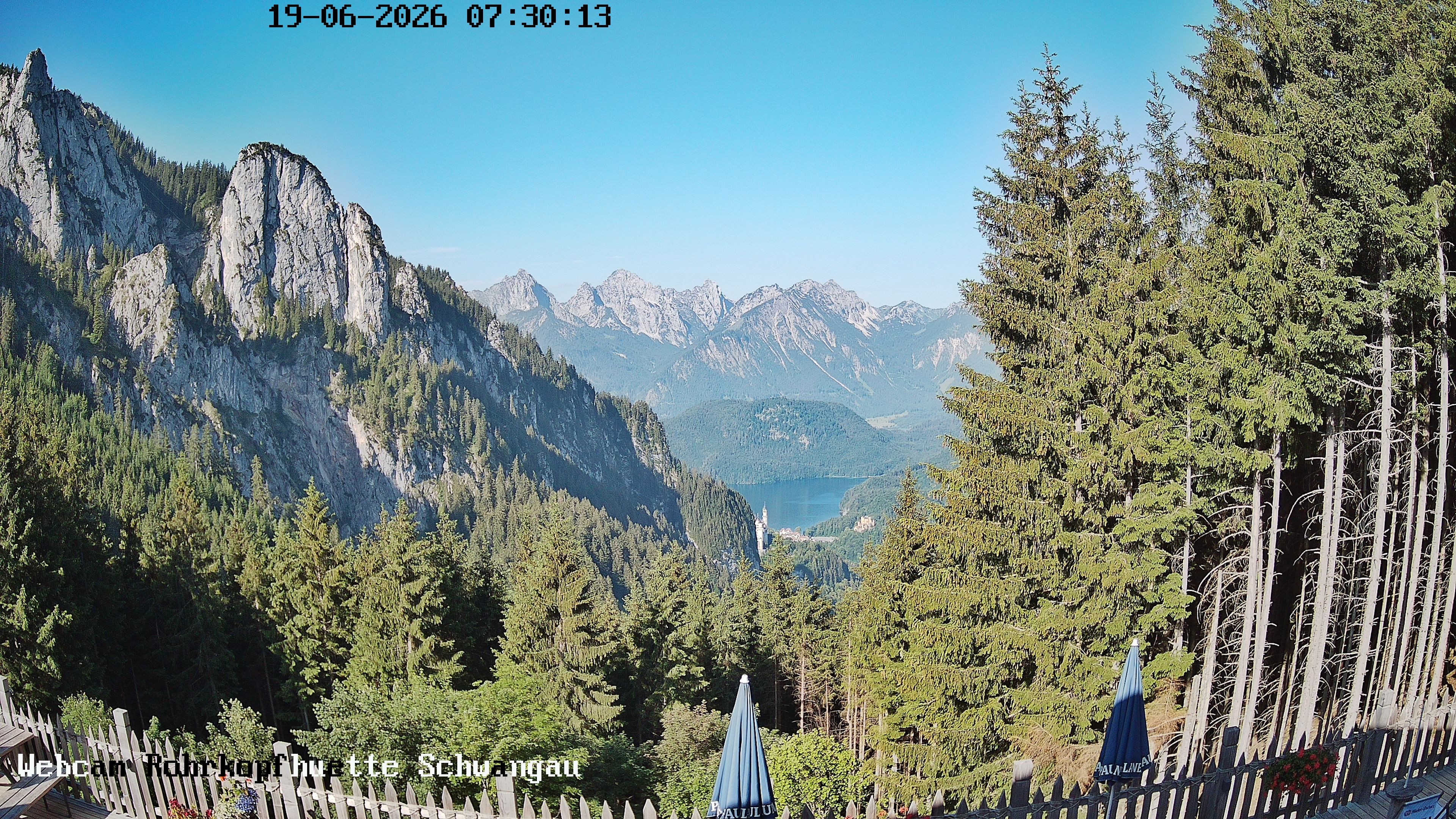 Archiv Foto Webcam Talblick von der Rohrkopfhütte