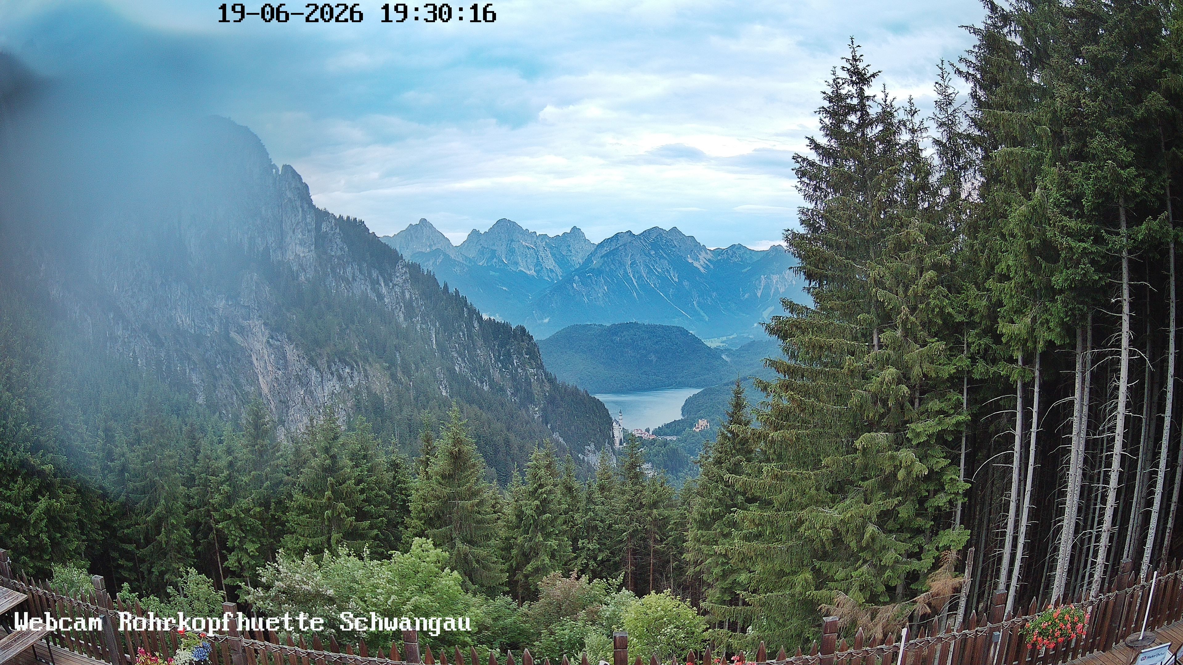 Archiv Foto Webcam Talblick von der Rohrkopfhütte