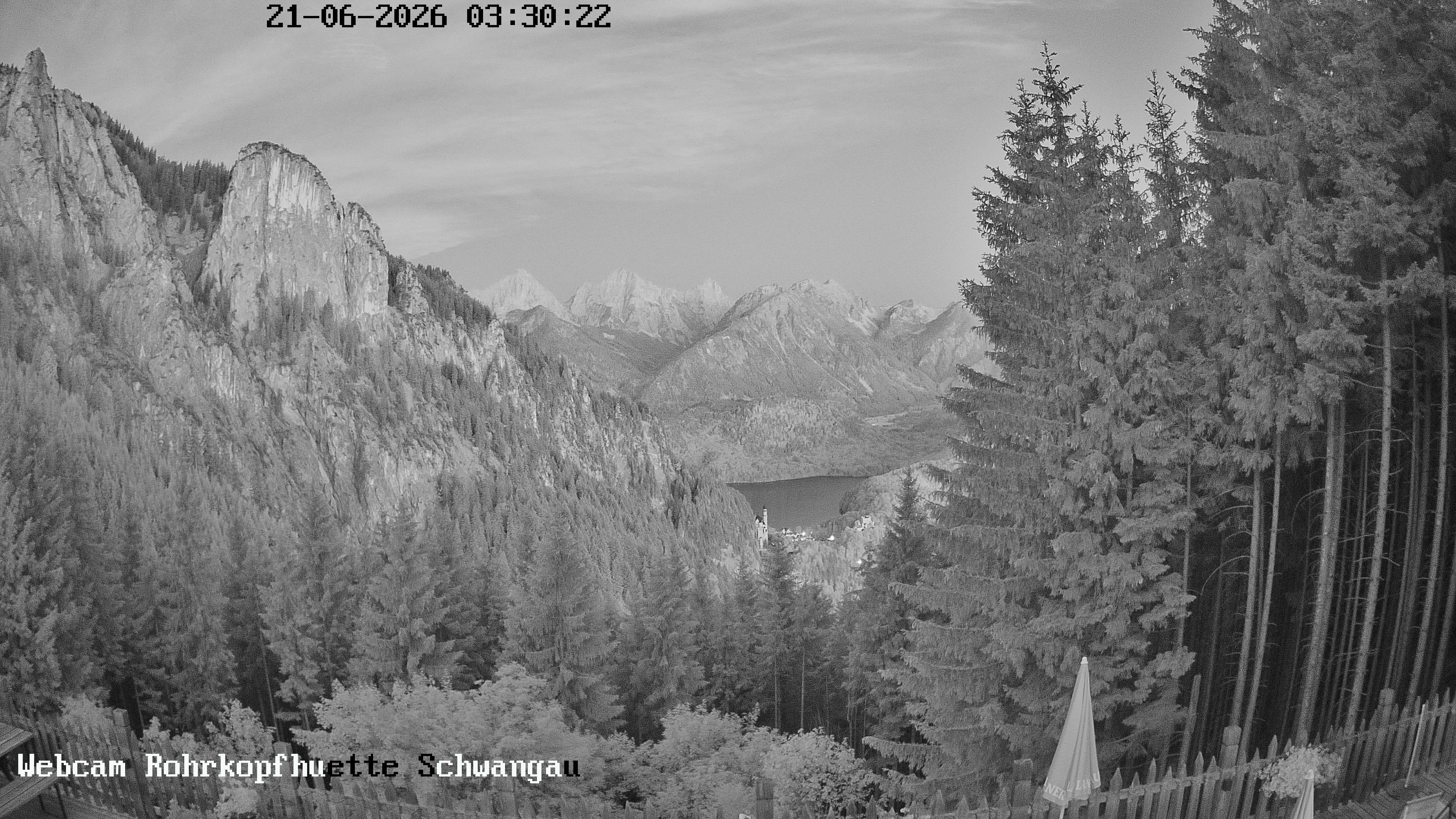 Archiv Foto Webcam Talblick von der Rohrkopfhütte