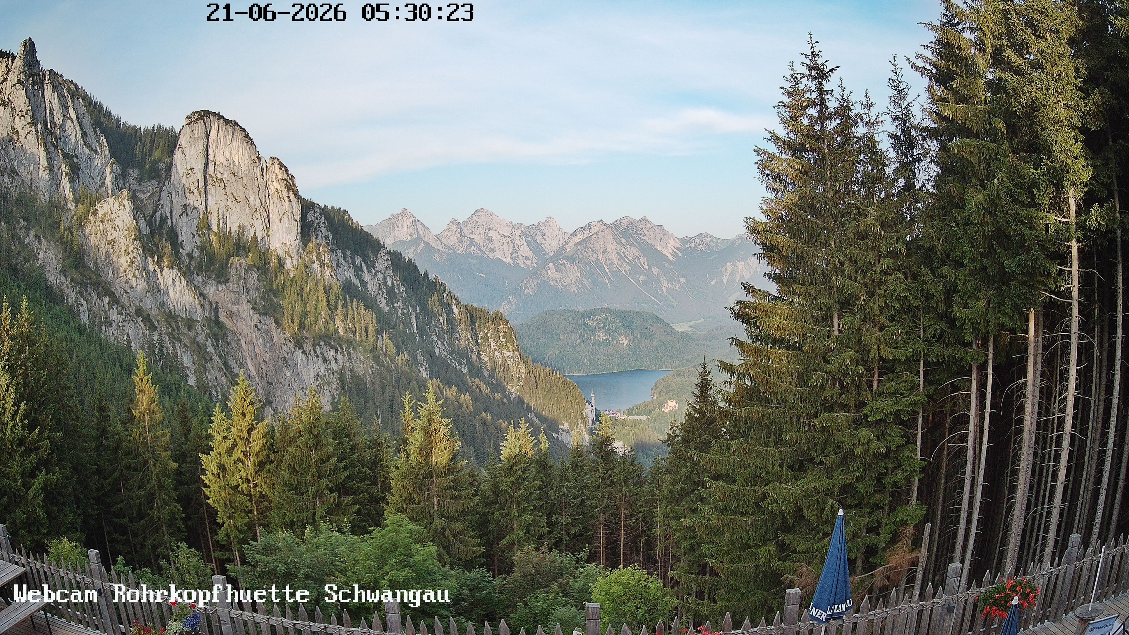 Archiv Foto Webcam Talblick von der Rohrkopfhütte