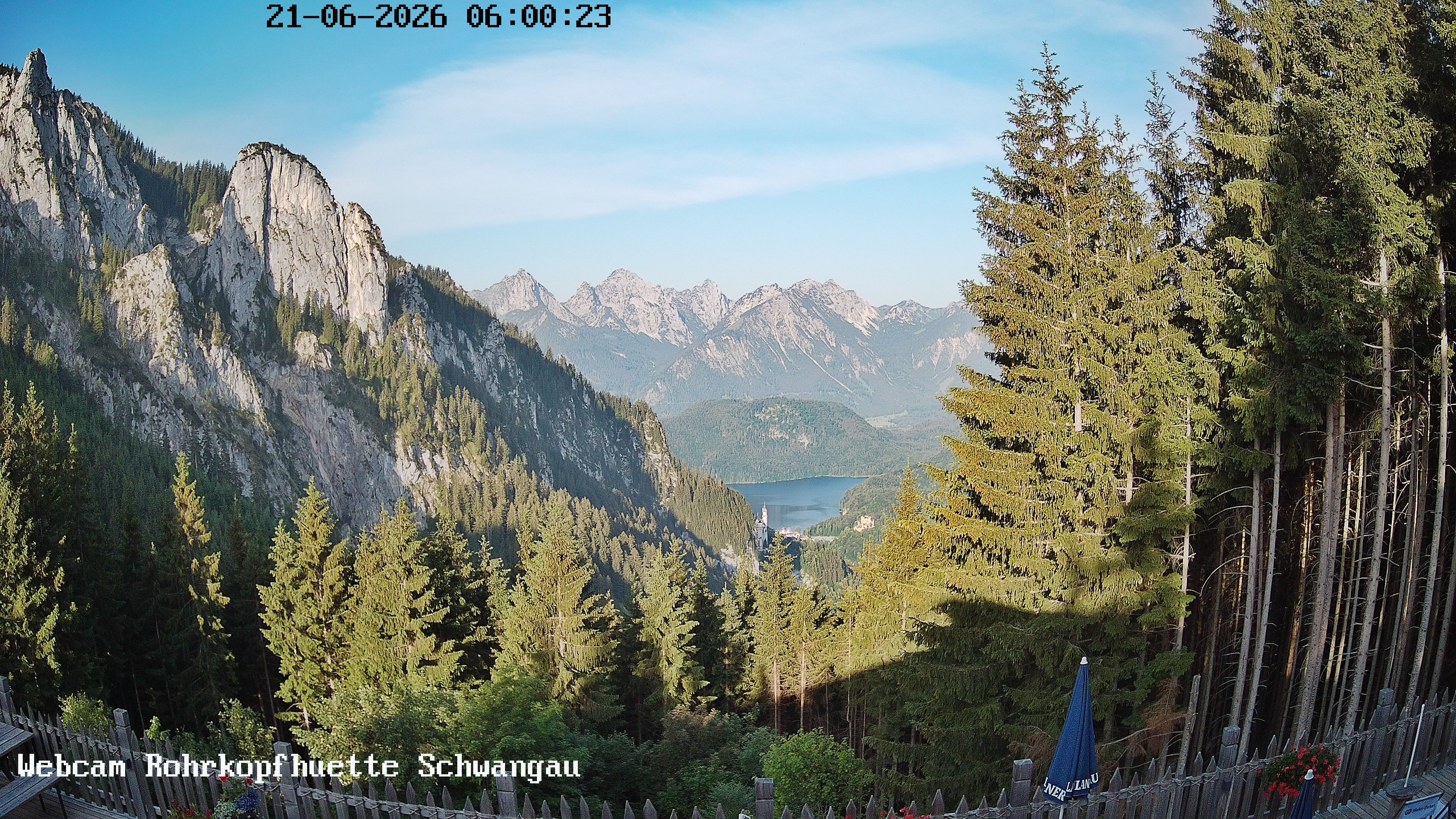 Archiv Foto Webcam Talblick von der Rohrkopfhütte