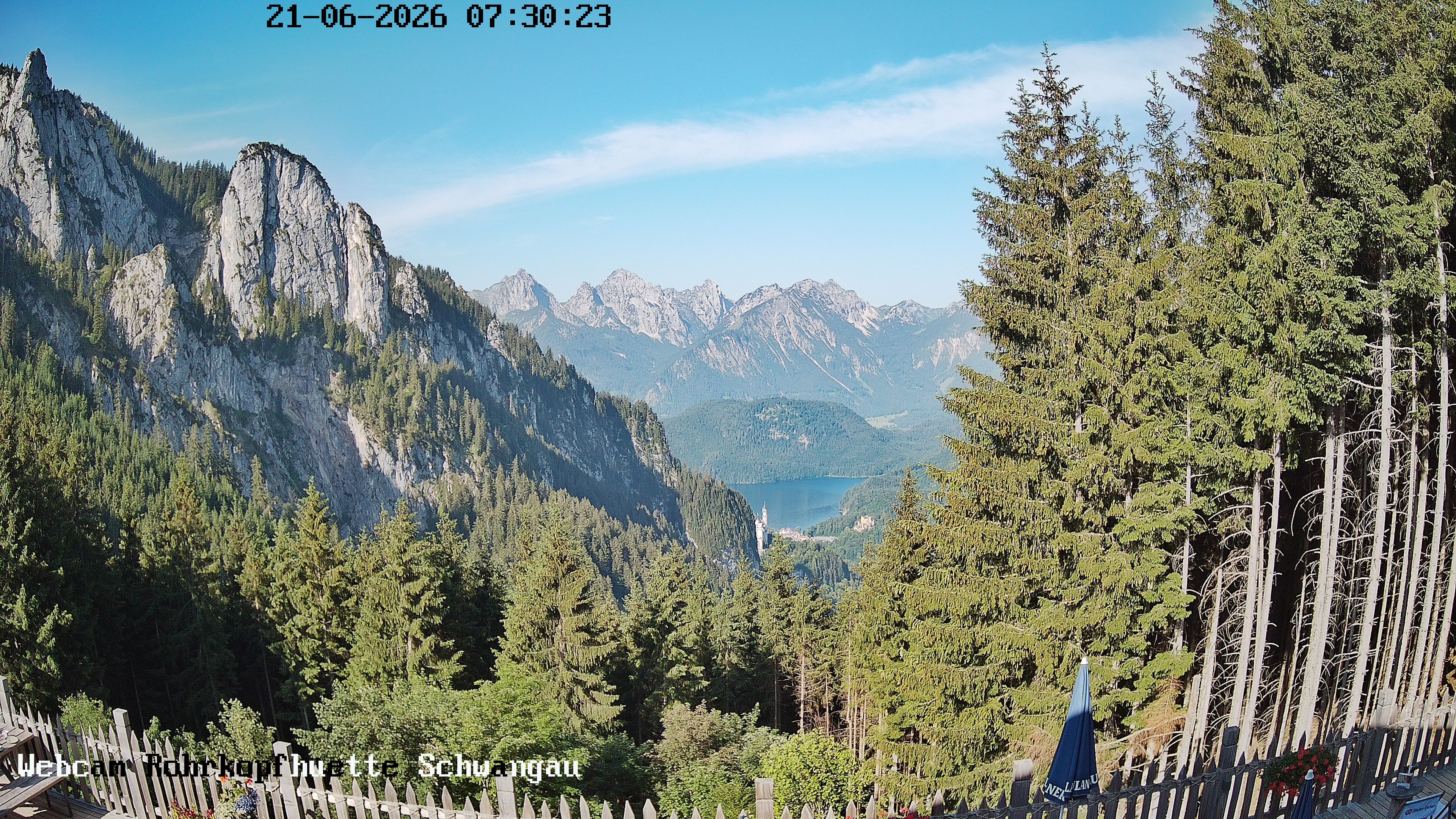 Archiv Foto Webcam Talblick von der Rohrkopfhütte