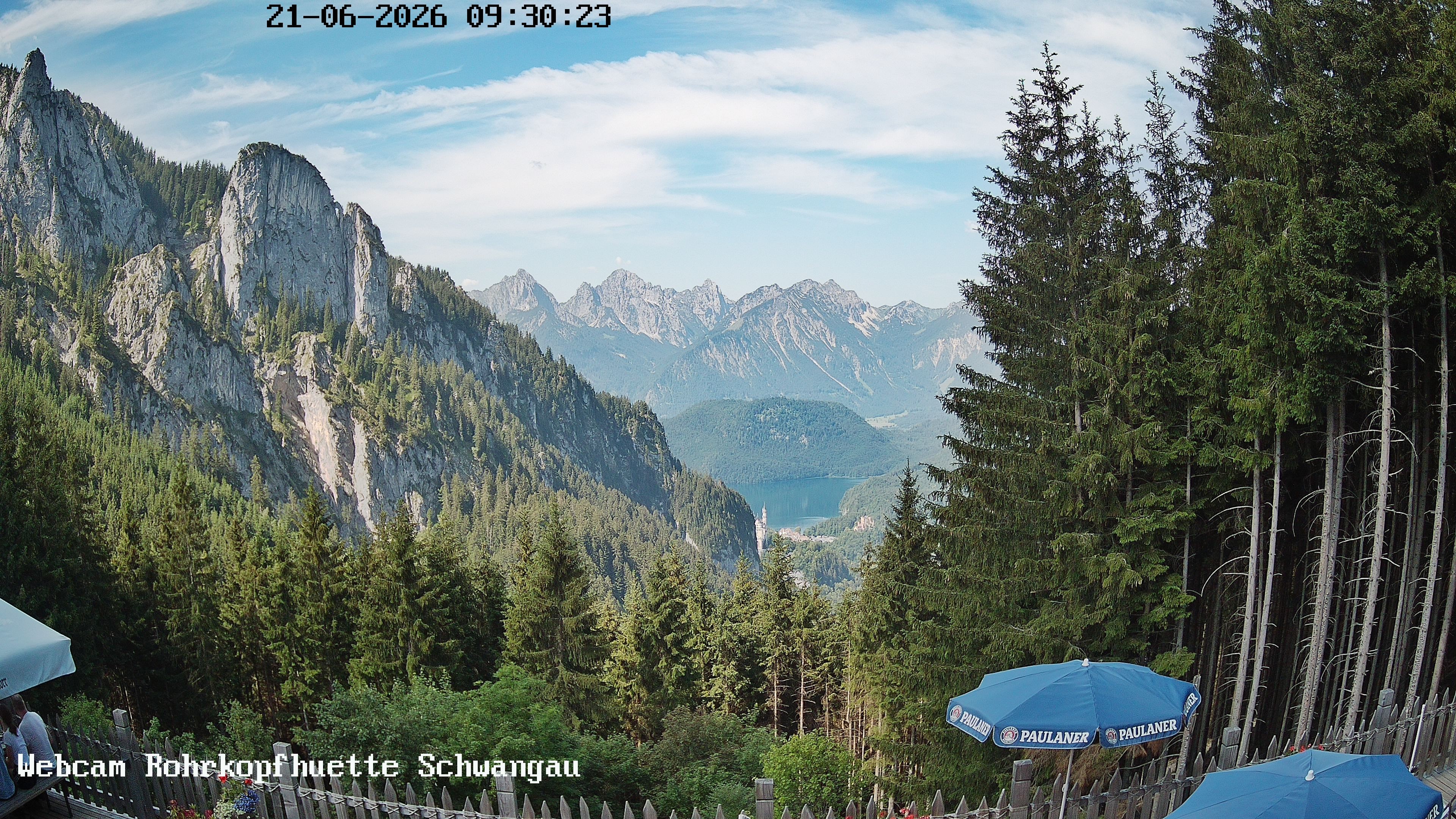 Archiv Foto Webcam Talblick von der Rohrkopfhütte