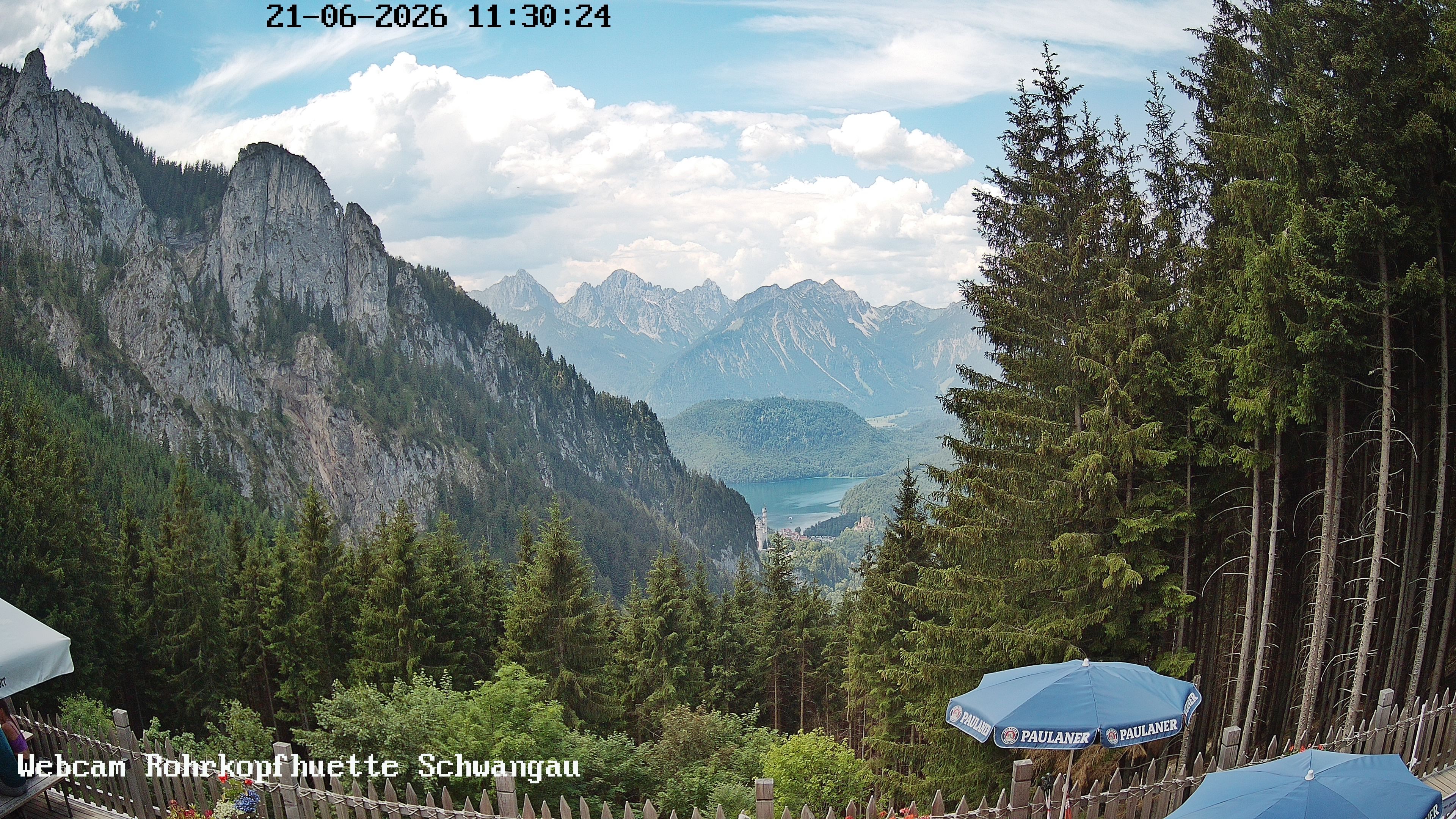 Archiv Foto Webcam Talblick von der Rohrkopfhütte