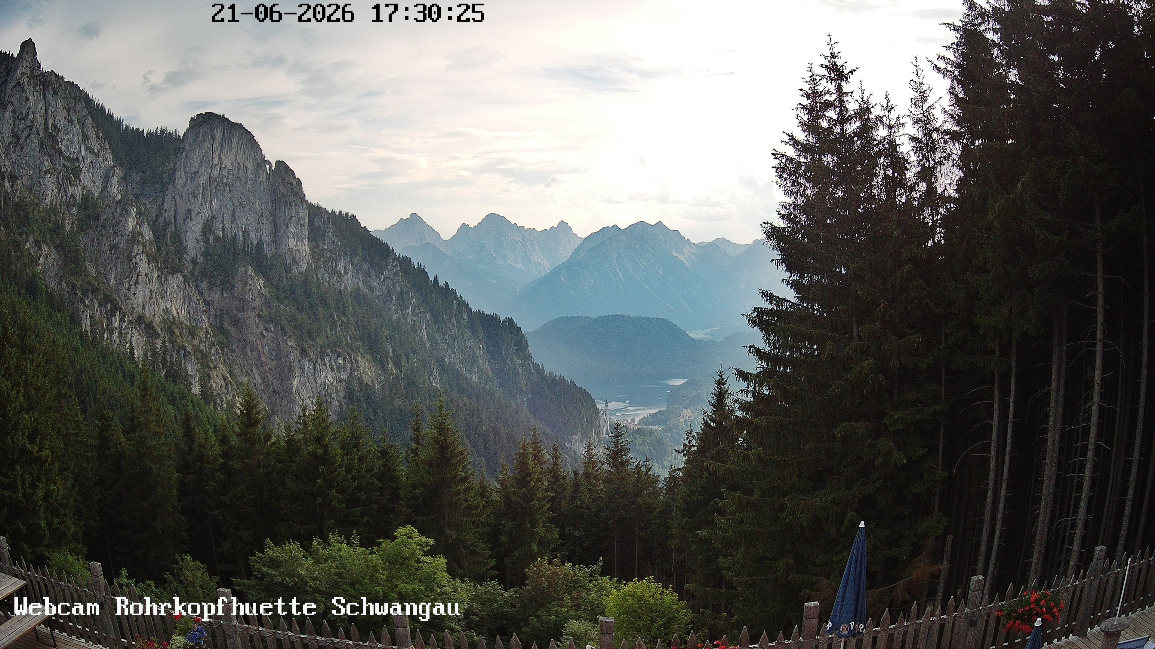 Archiv Foto Webcam Talblick von der Rohrkopfhütte