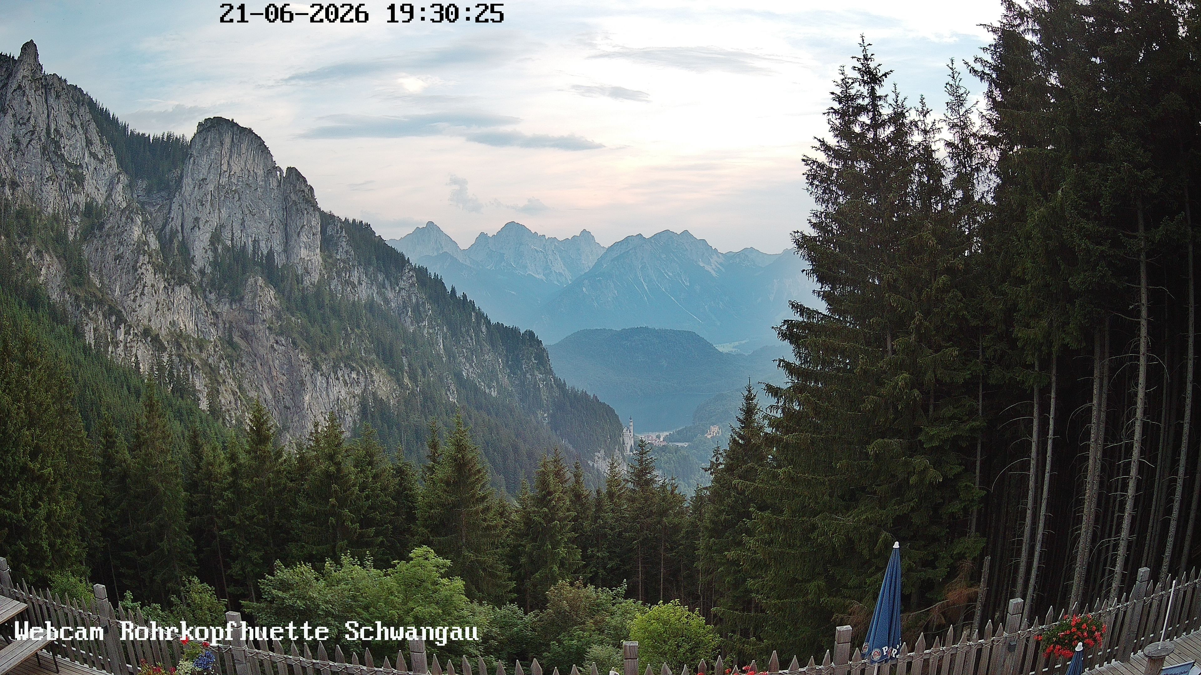Archiv Foto Webcam Talblick von der Rohrkopfhütte