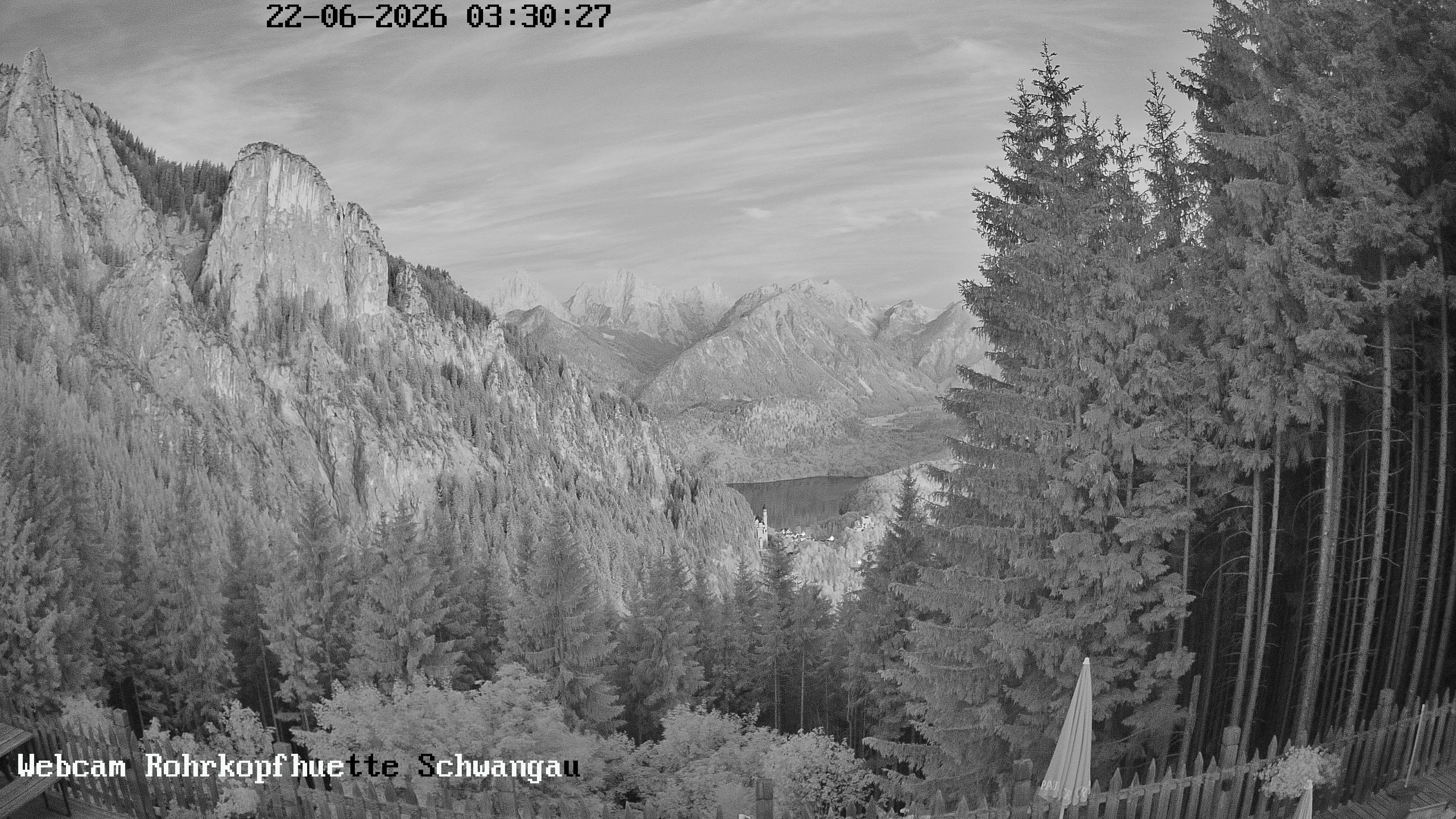 Archiv Foto Webcam Talblick von der Rohrkopfhütte