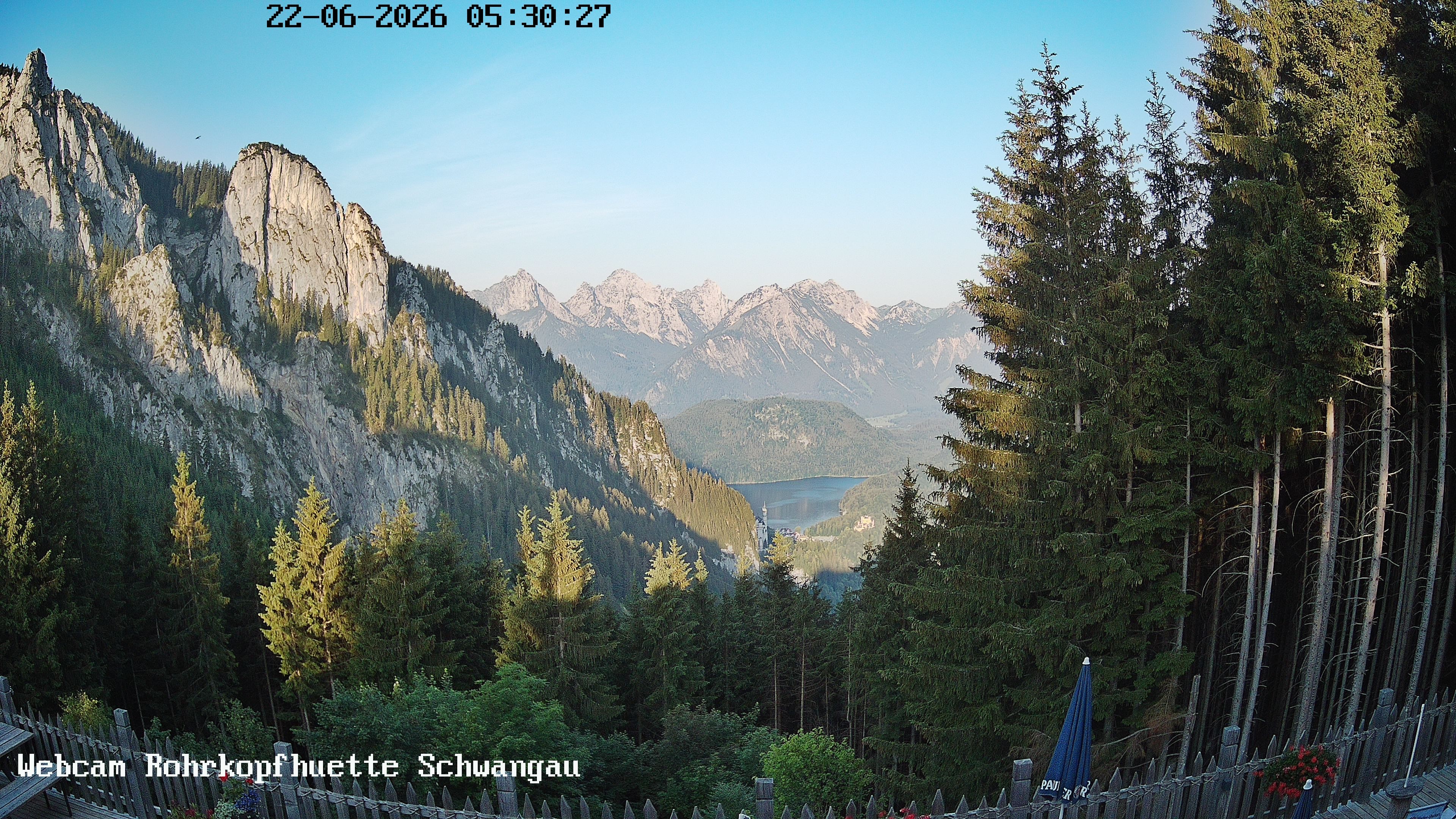 Archiv Foto Webcam Talblick von der Rohrkopfhütte