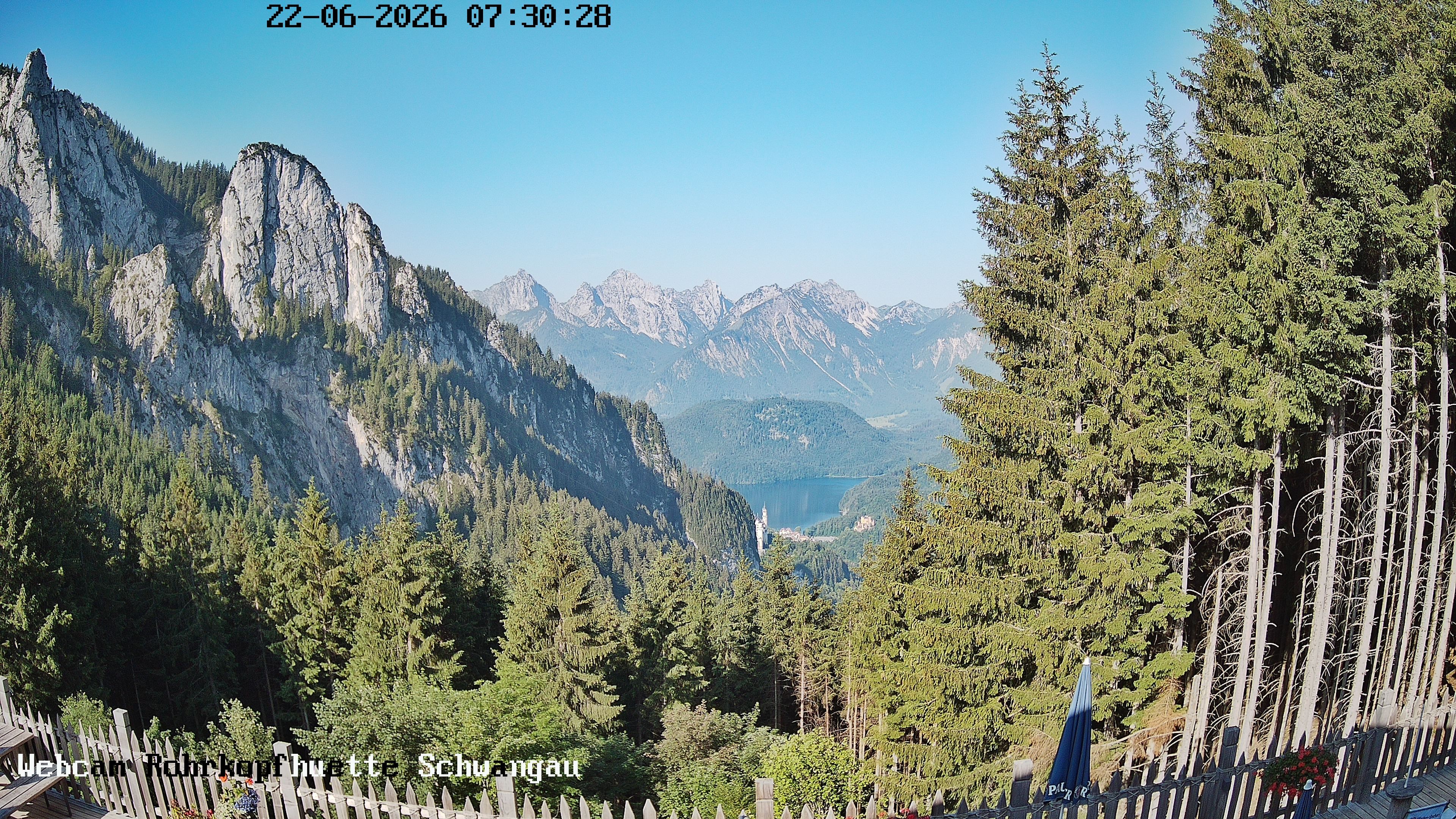 Archiv Foto Webcam Talblick von der Rohrkopfhütte