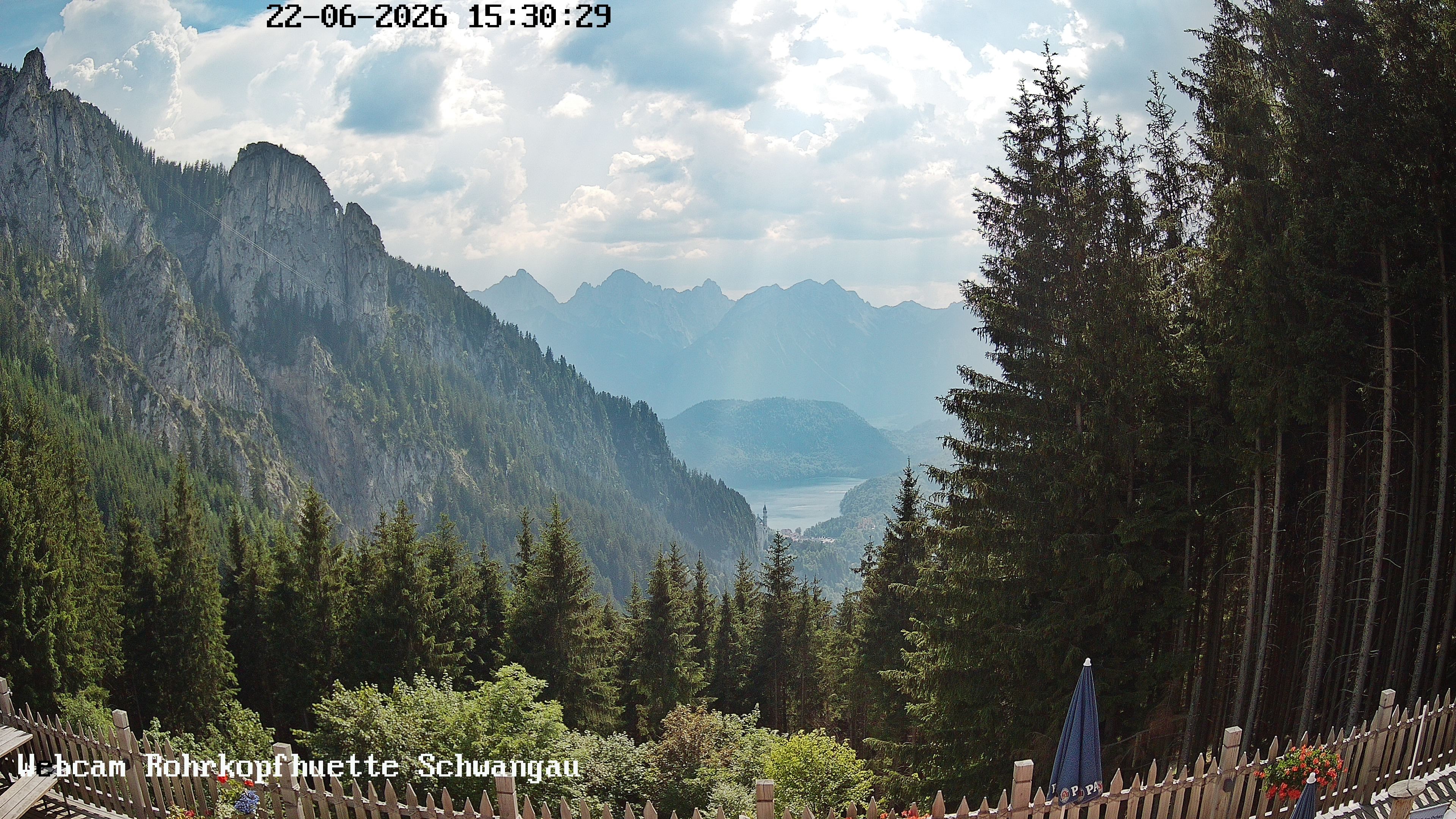 Archiv Foto Webcam Talblick von der Rohrkopfhütte