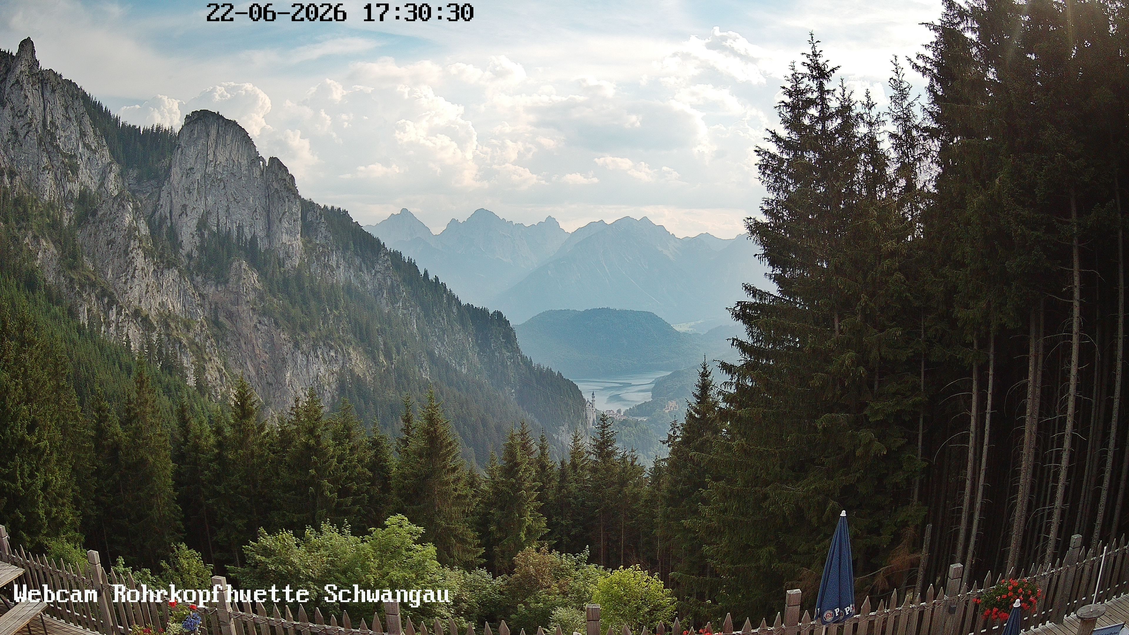 Archiv Foto Webcam Talblick von der Rohrkopfhütte