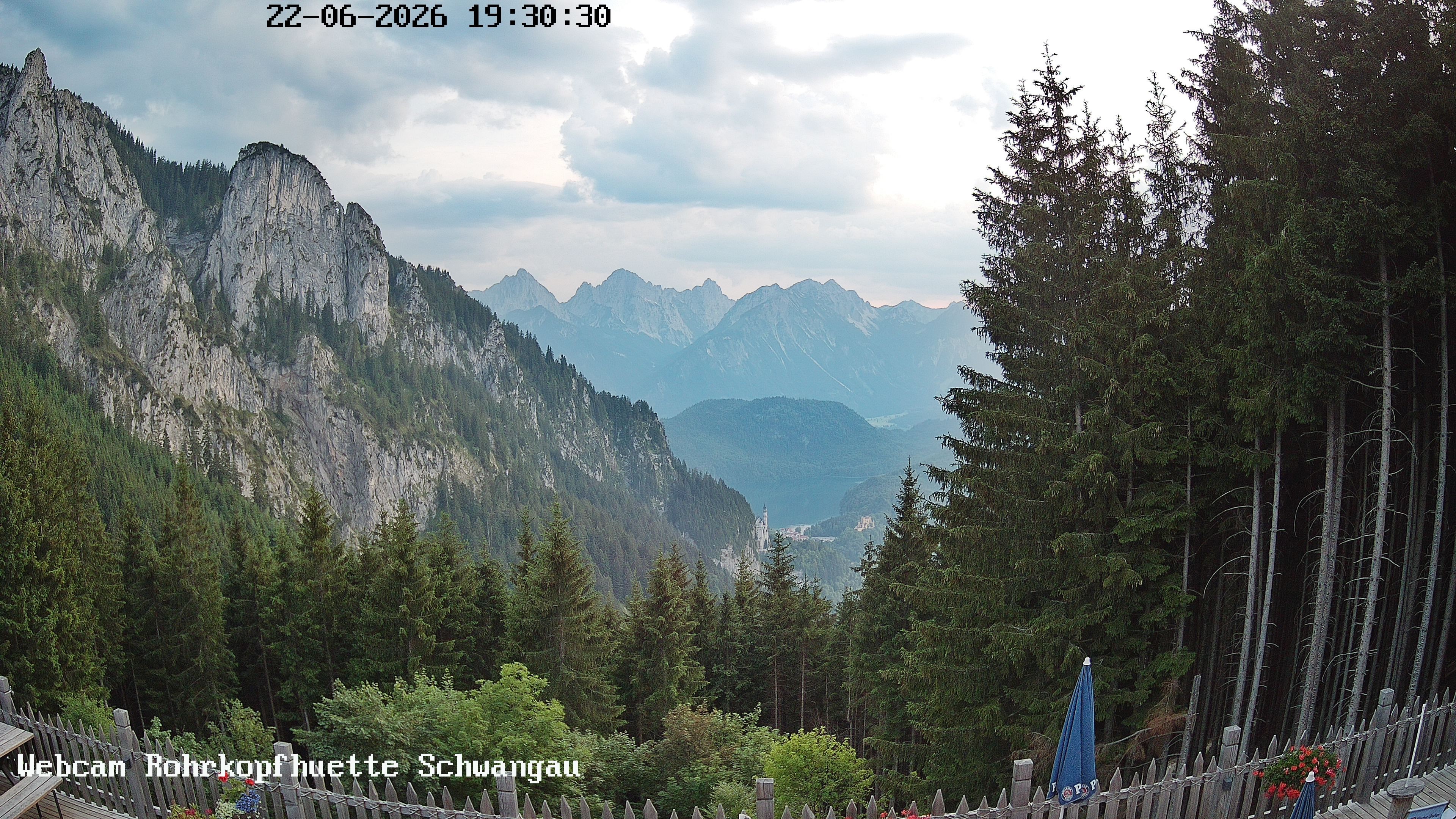 Archiv Foto Webcam Talblick von der Rohrkopfhütte