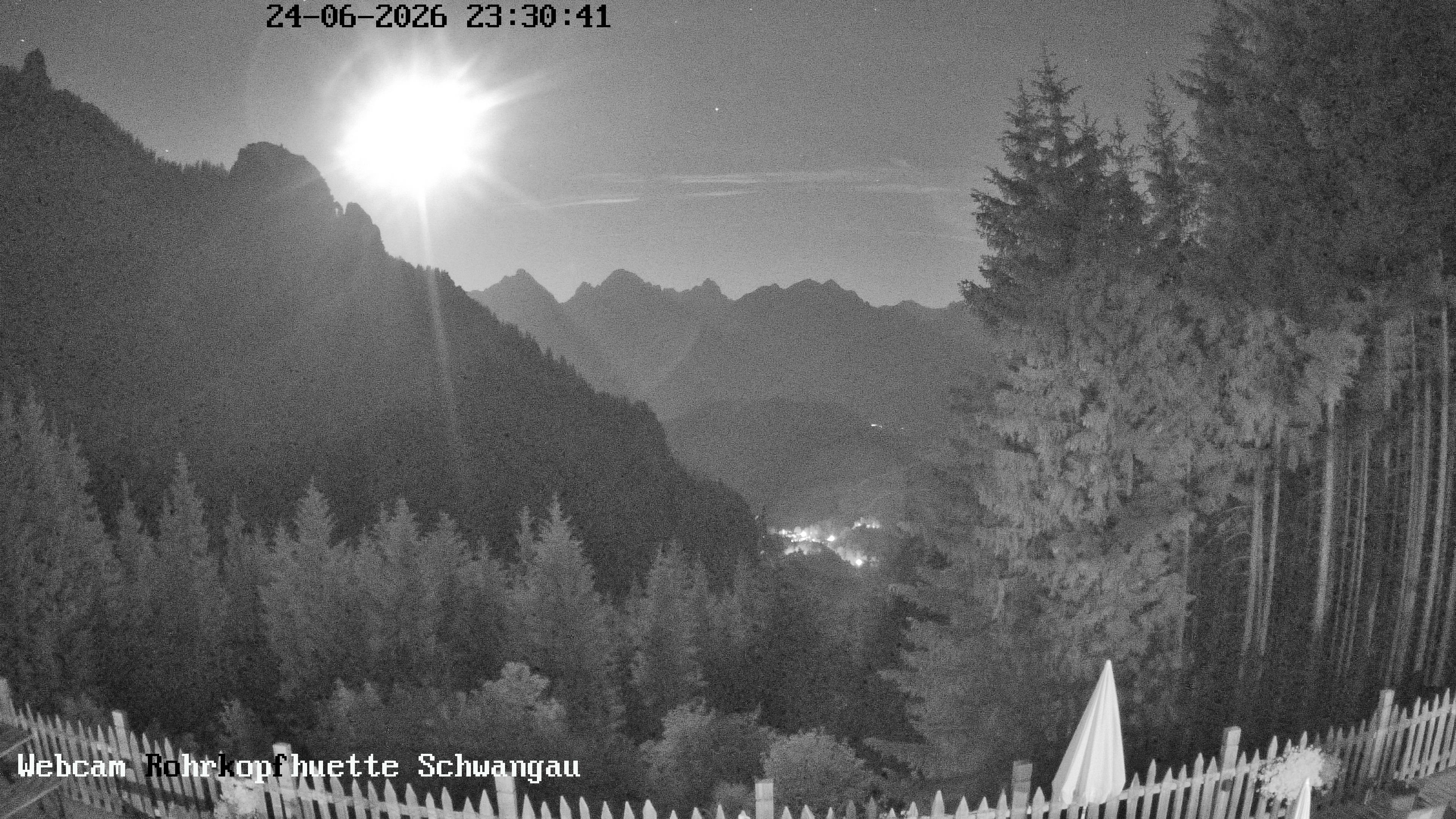Archiv Foto Webcam Talblick von der Rohrkopfhütte