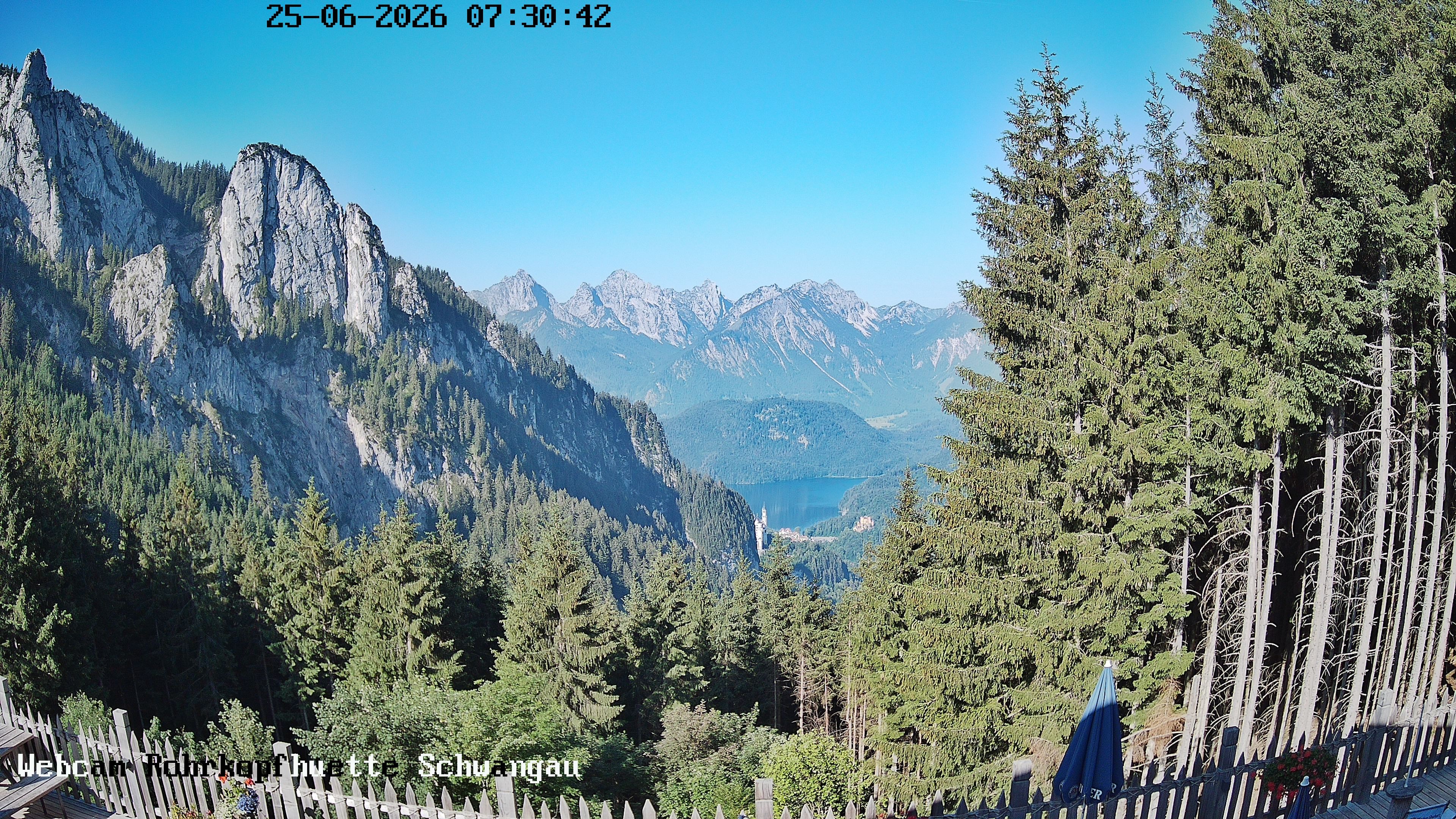 Archiv Foto Webcam Talblick von der Rohrkopfhütte