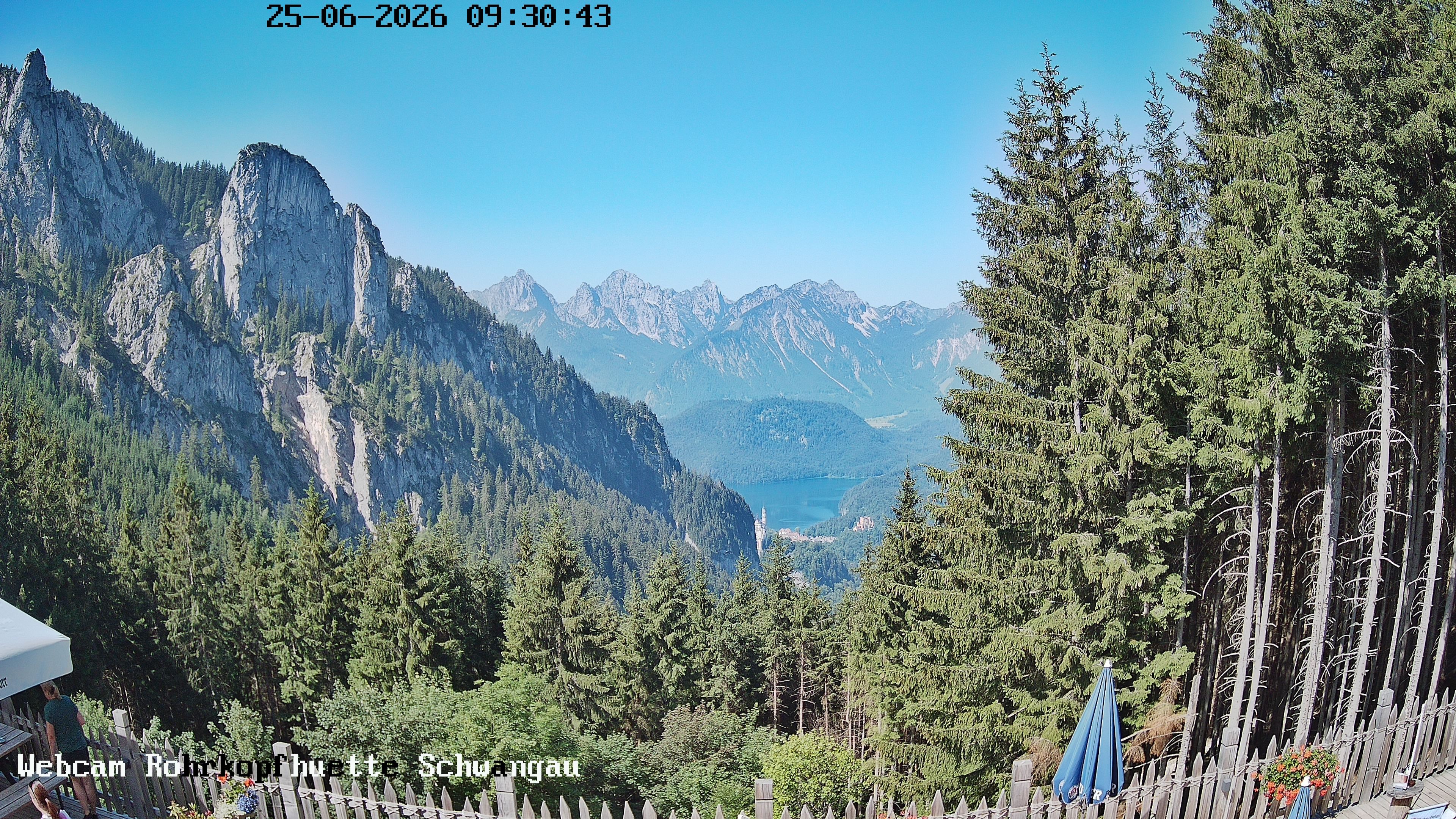 Archiv Foto Webcam Talblick von der Rohrkopfhütte